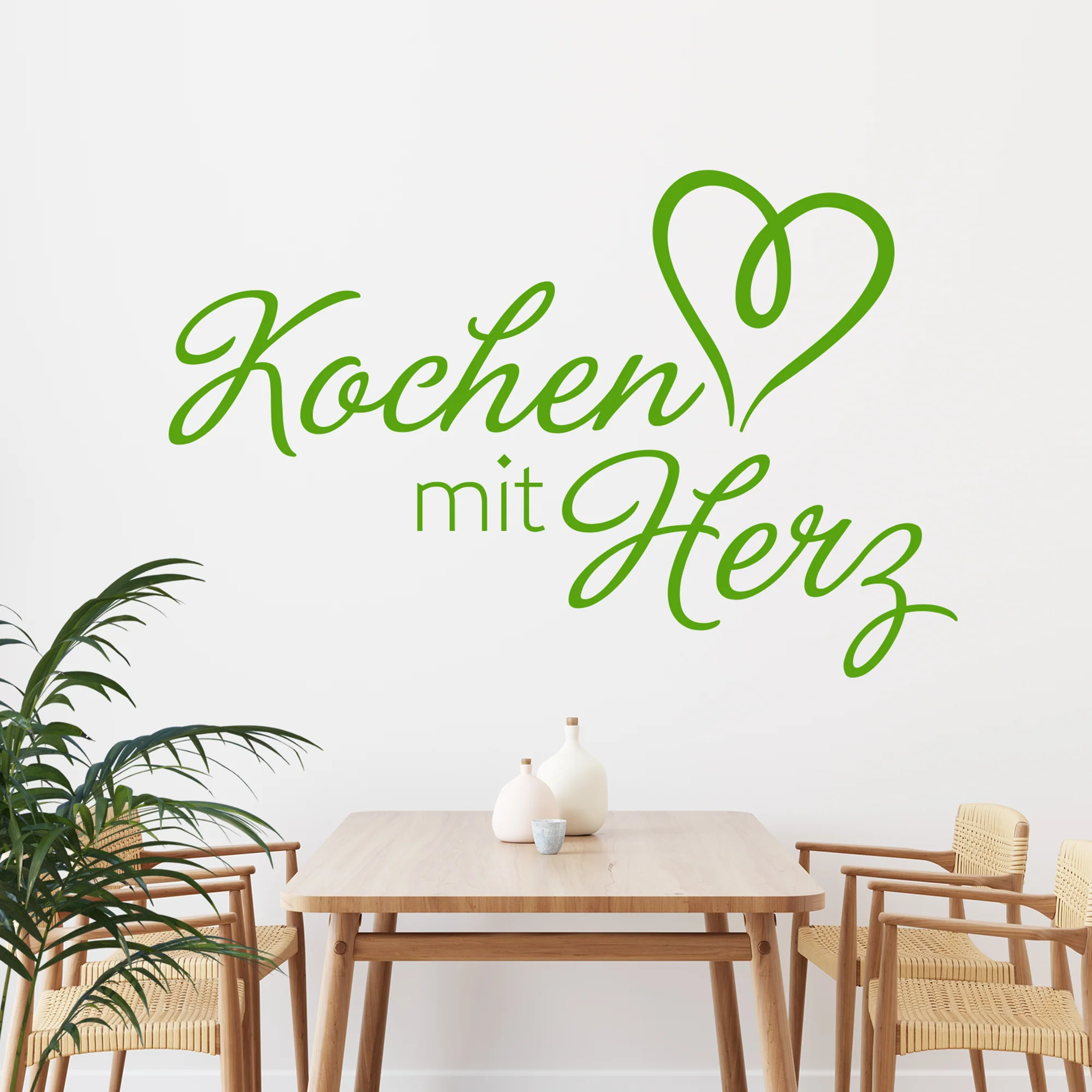 Wandtattoo Kochen mit Herz - Image 4