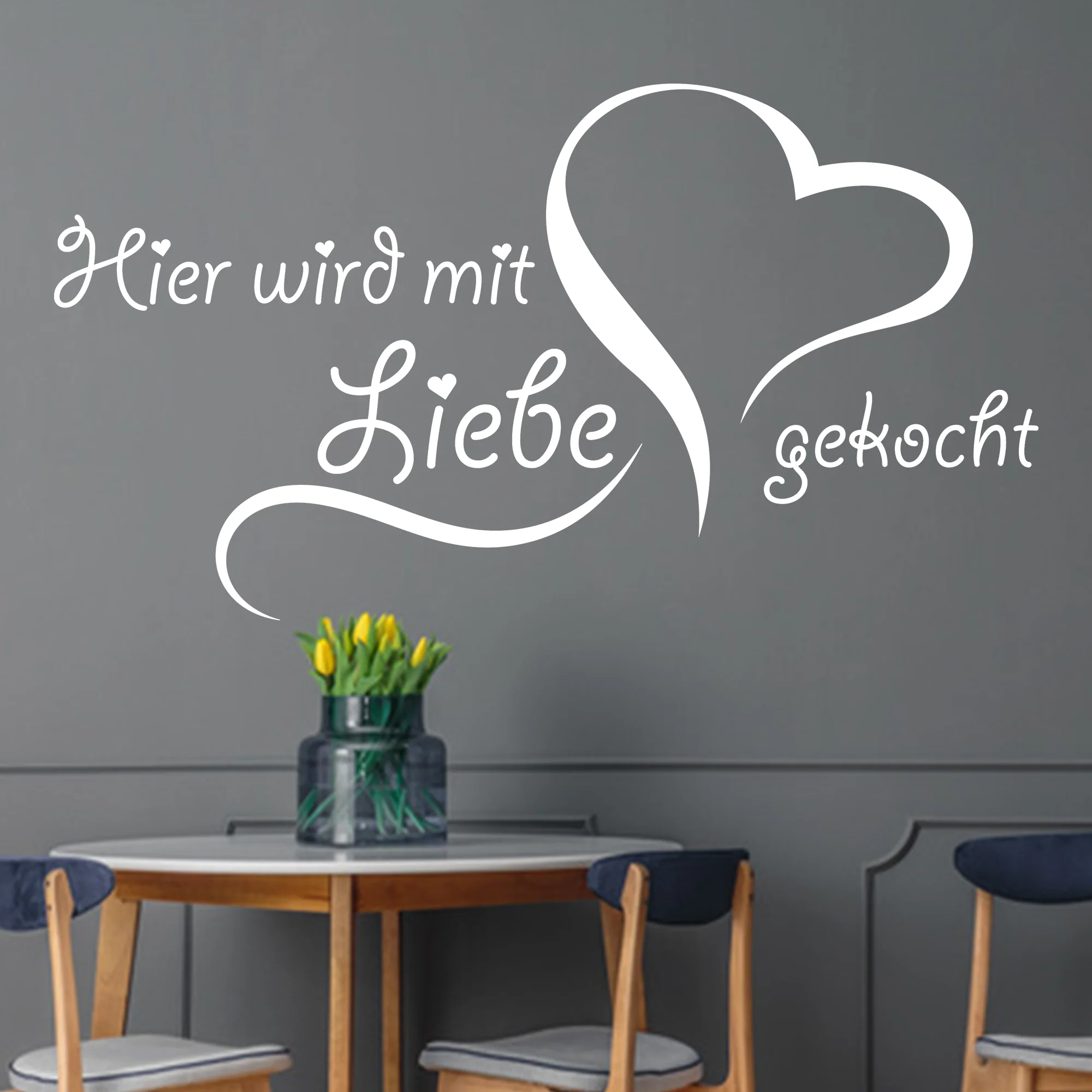 Wandtattoo Liebe - Für herzliche Küchenmomente - Image 3