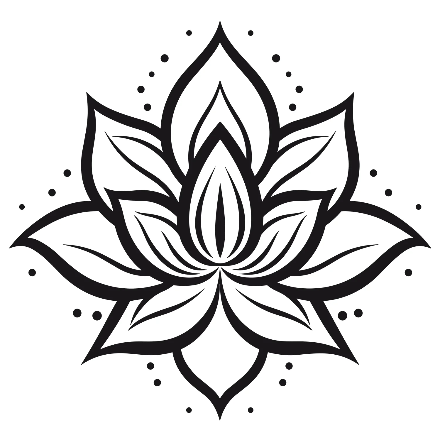 Wandtattoo Lotusblüte - Image 3