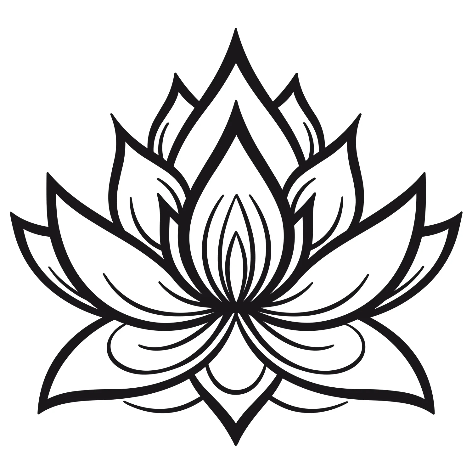 Wandtattoo Lotusblume - für eine harmonische Atmosphäre - Image 4