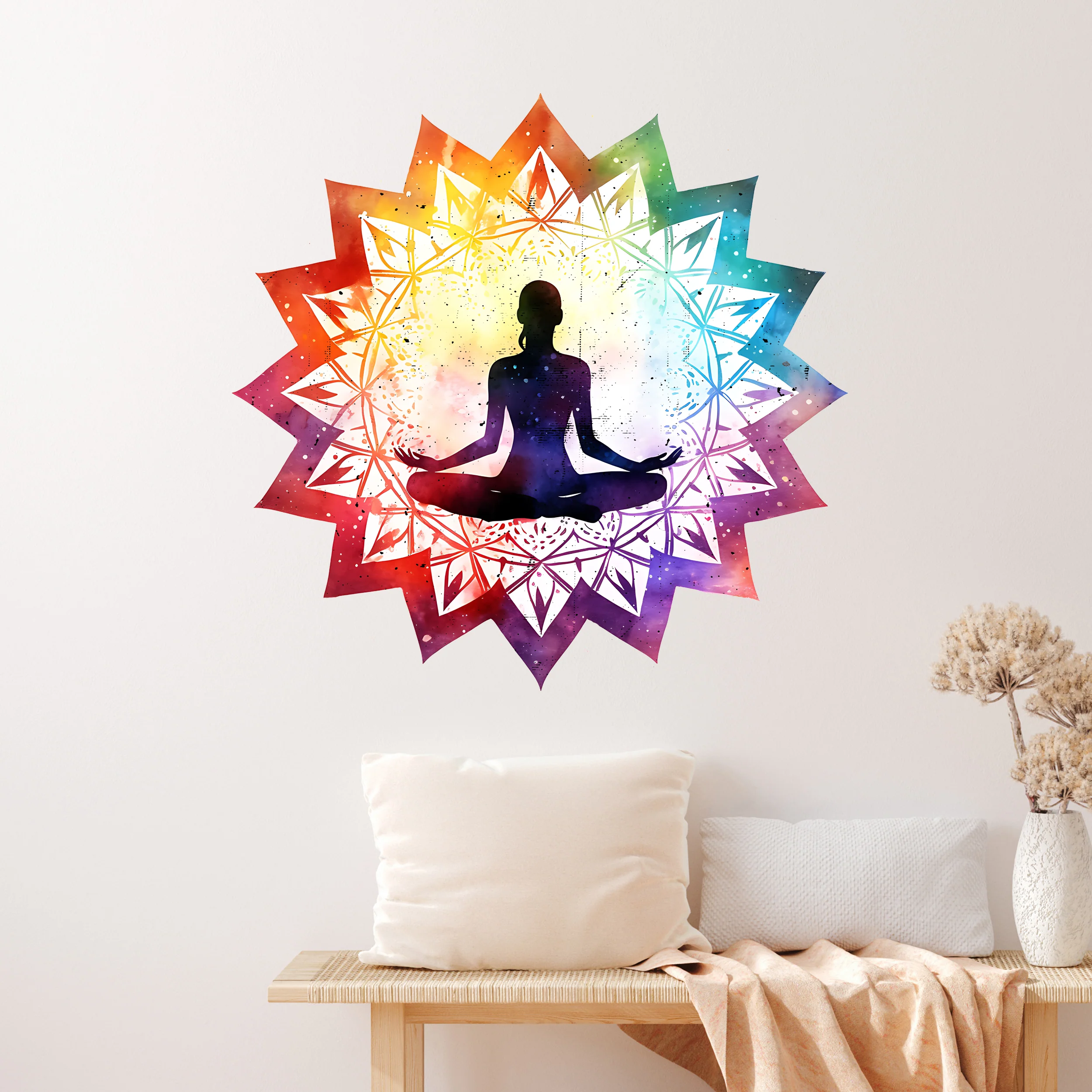 Wandtattoo Mandala Meditation - Für innere Ruhe und Balance - Image 3