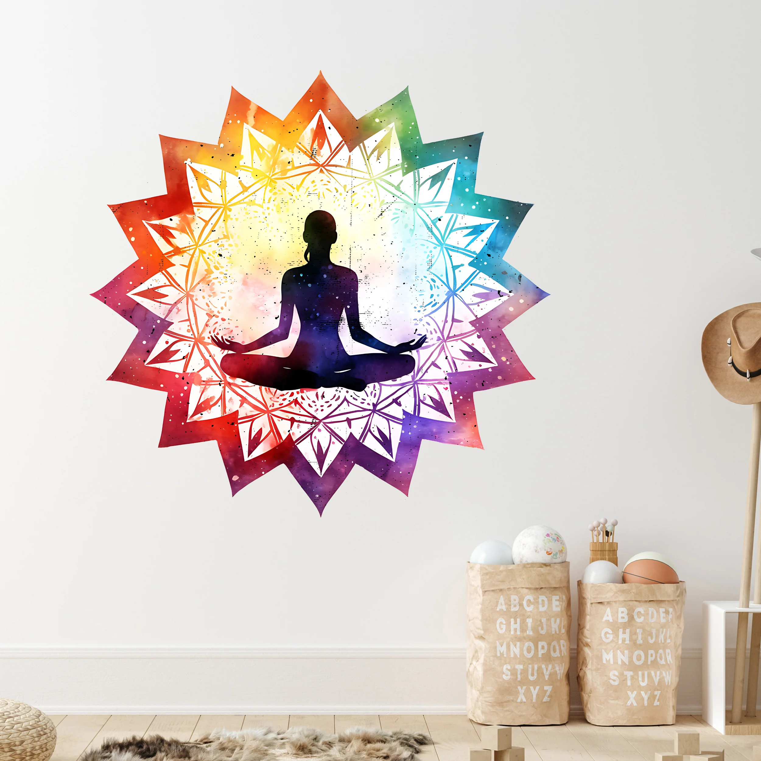 Wandtattoo Mandala Meditation - Für innere Ruhe und Balance - Image 4