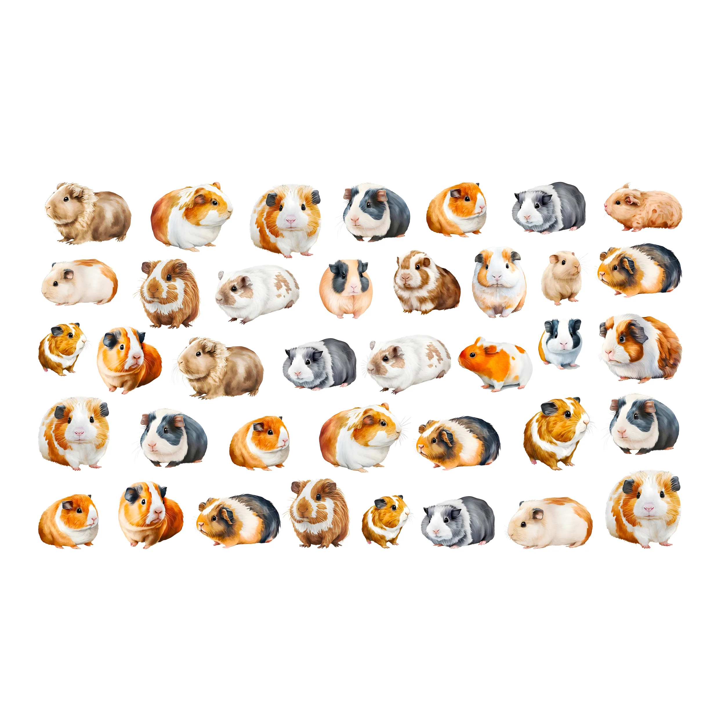 Wandtattoo Meerschweinchen - Image 2
