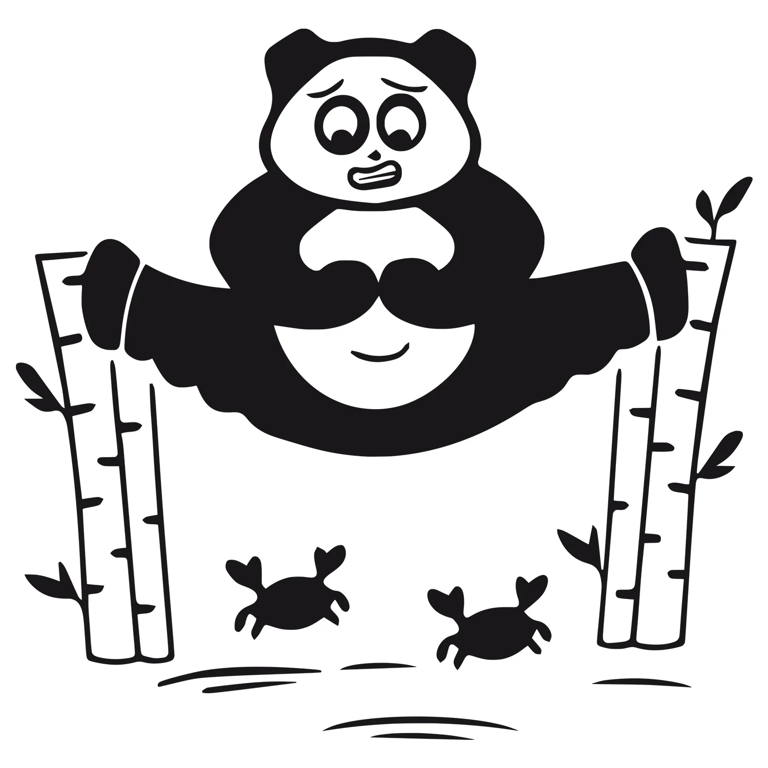 Wandtattoo Panda - Image 2