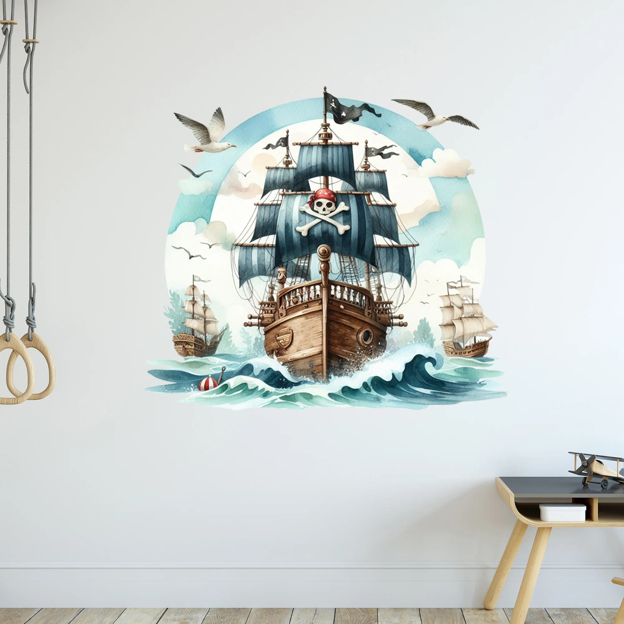 Wandtattoo Piratenschiff - Image 3