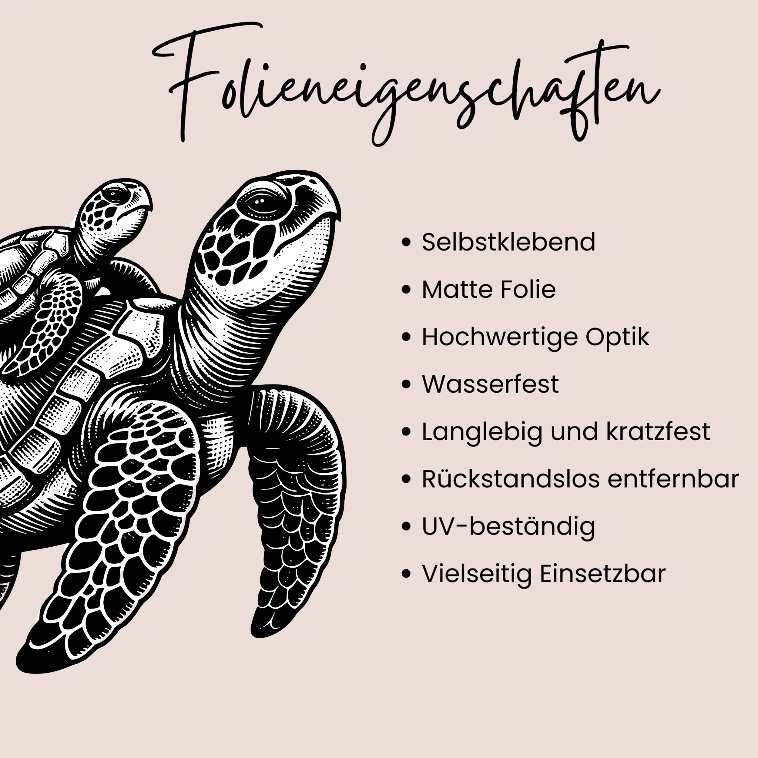 Wandtattoo Schildkröte - Image 3