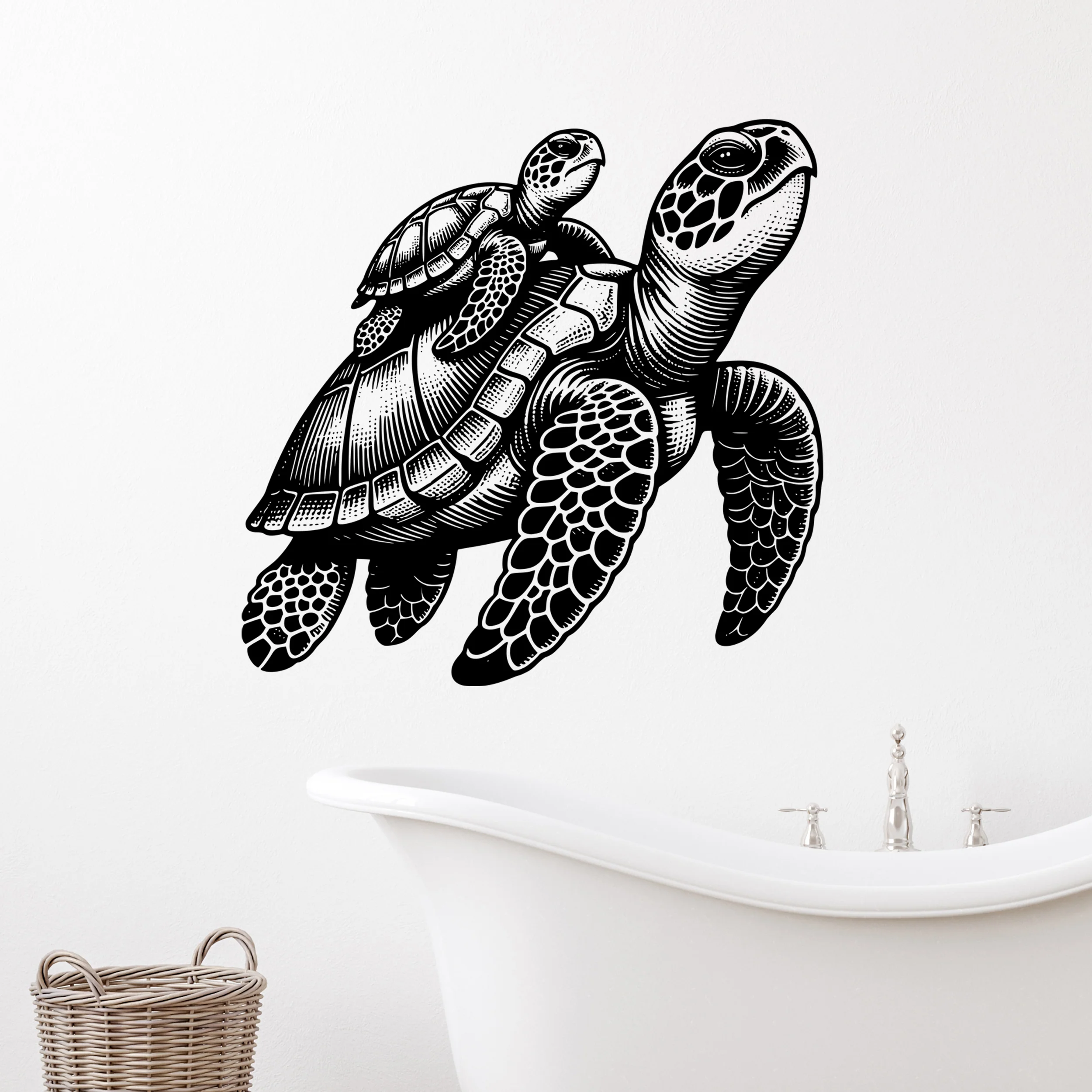 Wandtattoo Schildkröte - Image 4