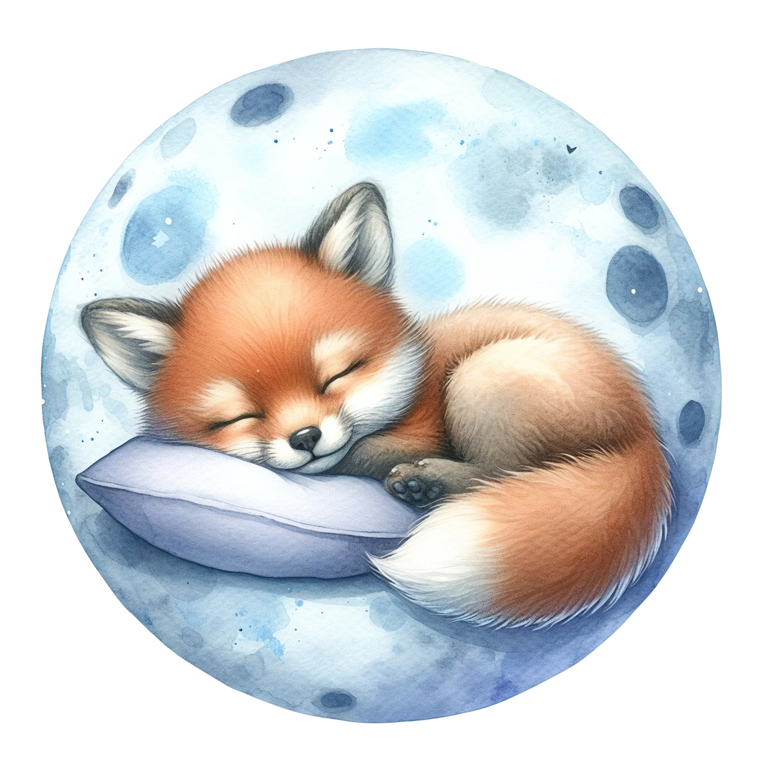 Wandtattoo schlafender Fuchs - Image 2