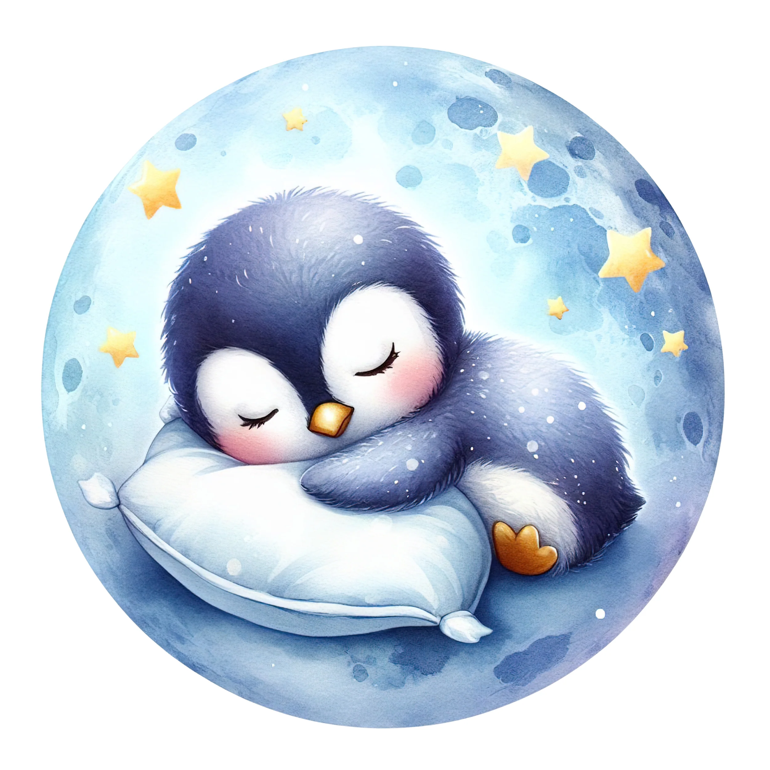Wandtattoo Schlafender Pinguin - Für süße Träume - Image 2