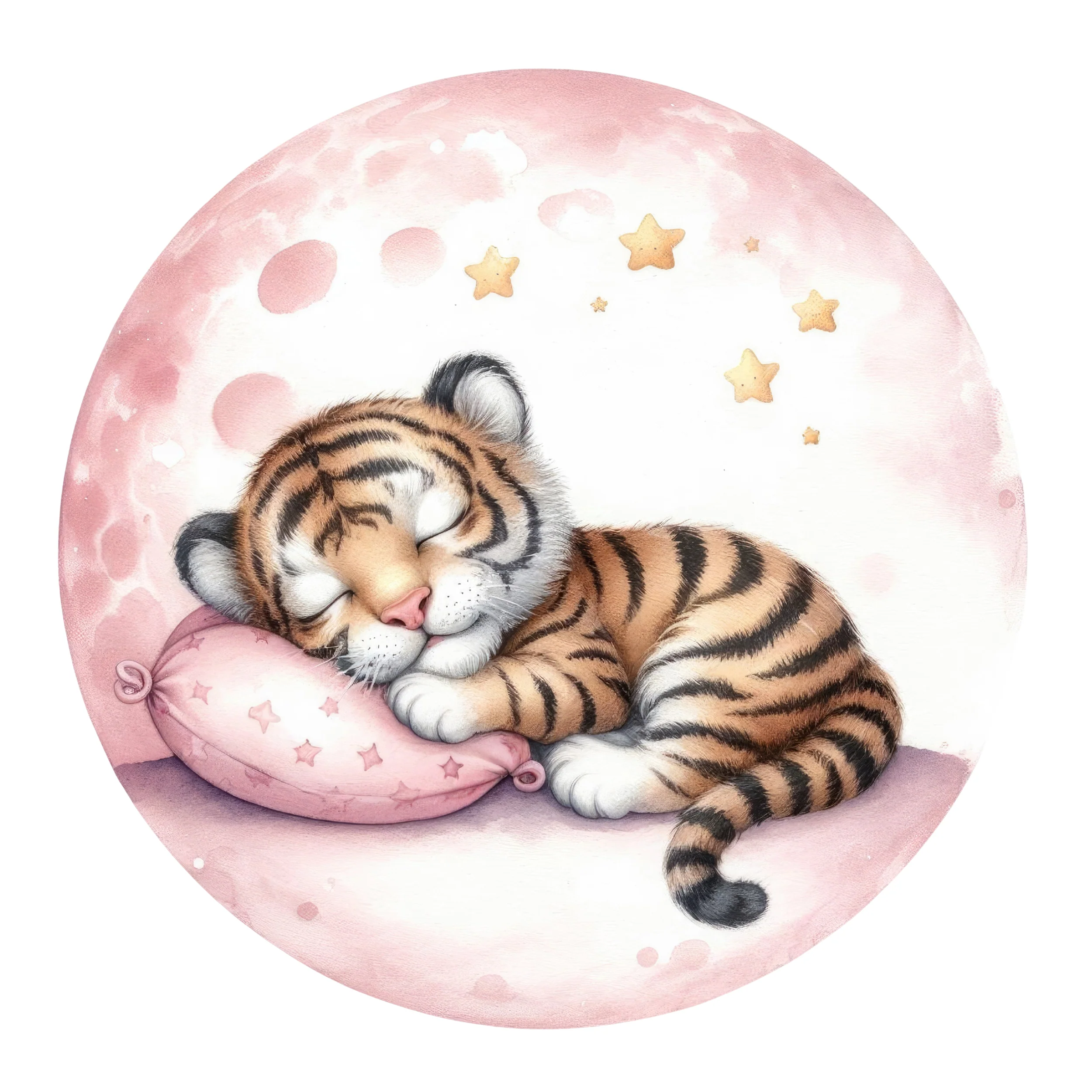 Wandtattoo schlafender Tiger - Image 2