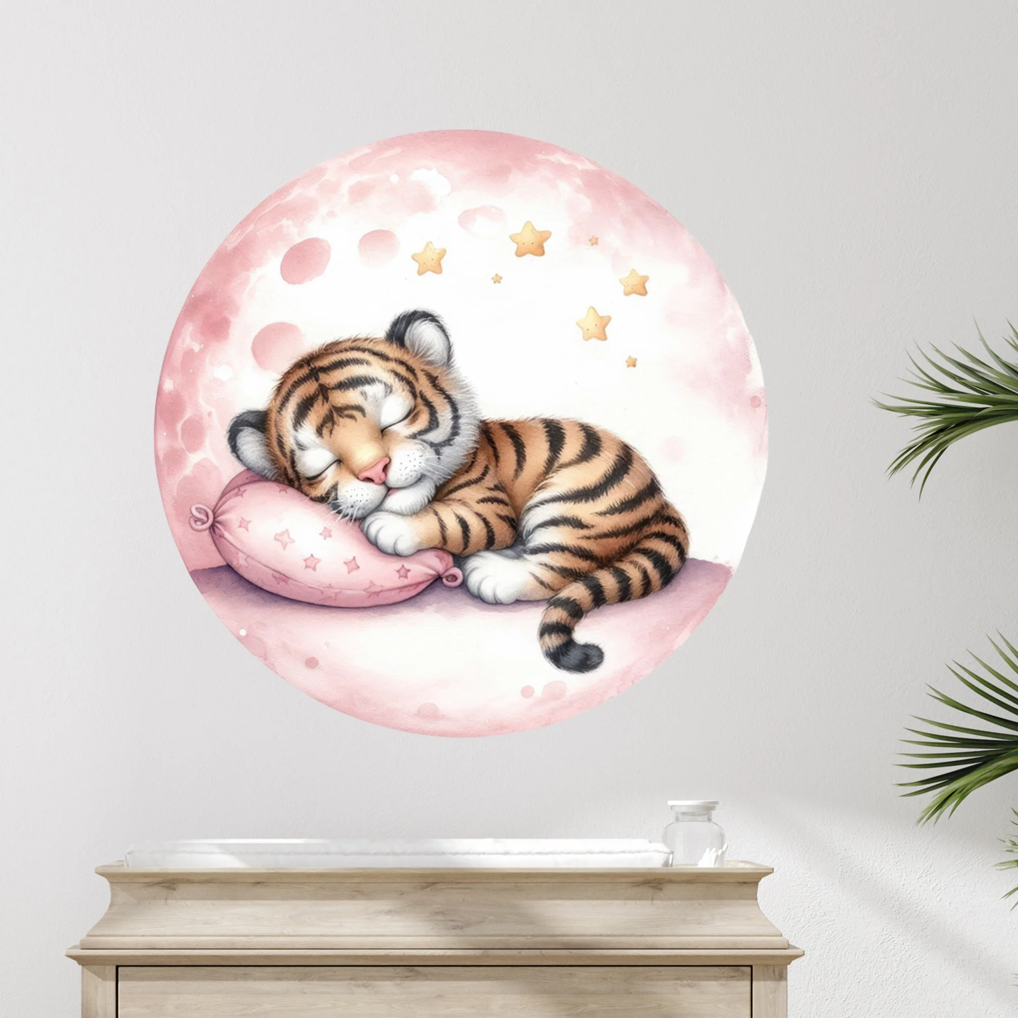 Wandtattoo schlafender Tiger - Image 3