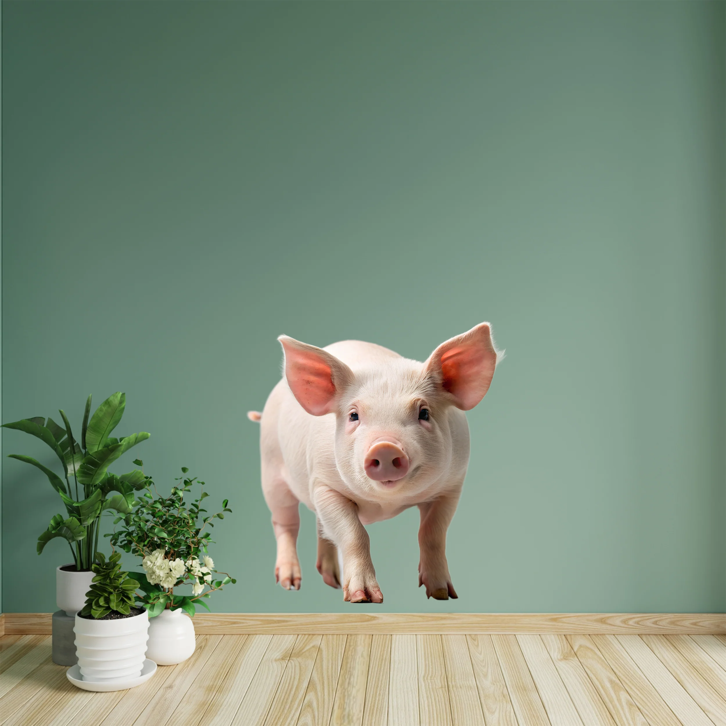 Wandtattoo Schwein - Image 4