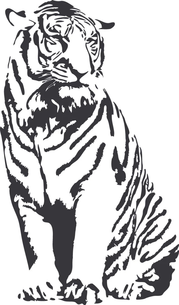 Wandtattoo Tiger - Image 3