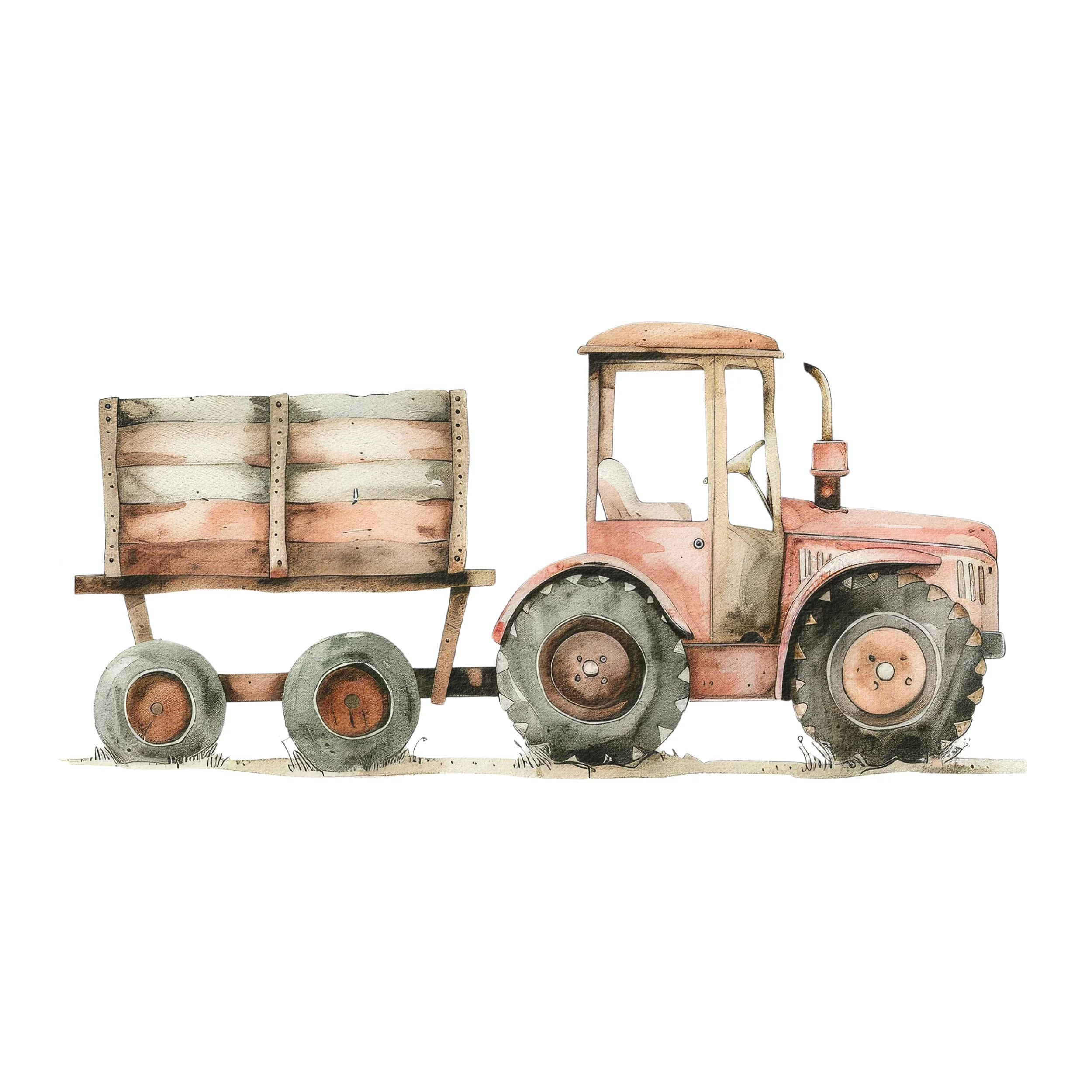 Wandtattoo Traktor - Für kleine Abenteurer - Image 2