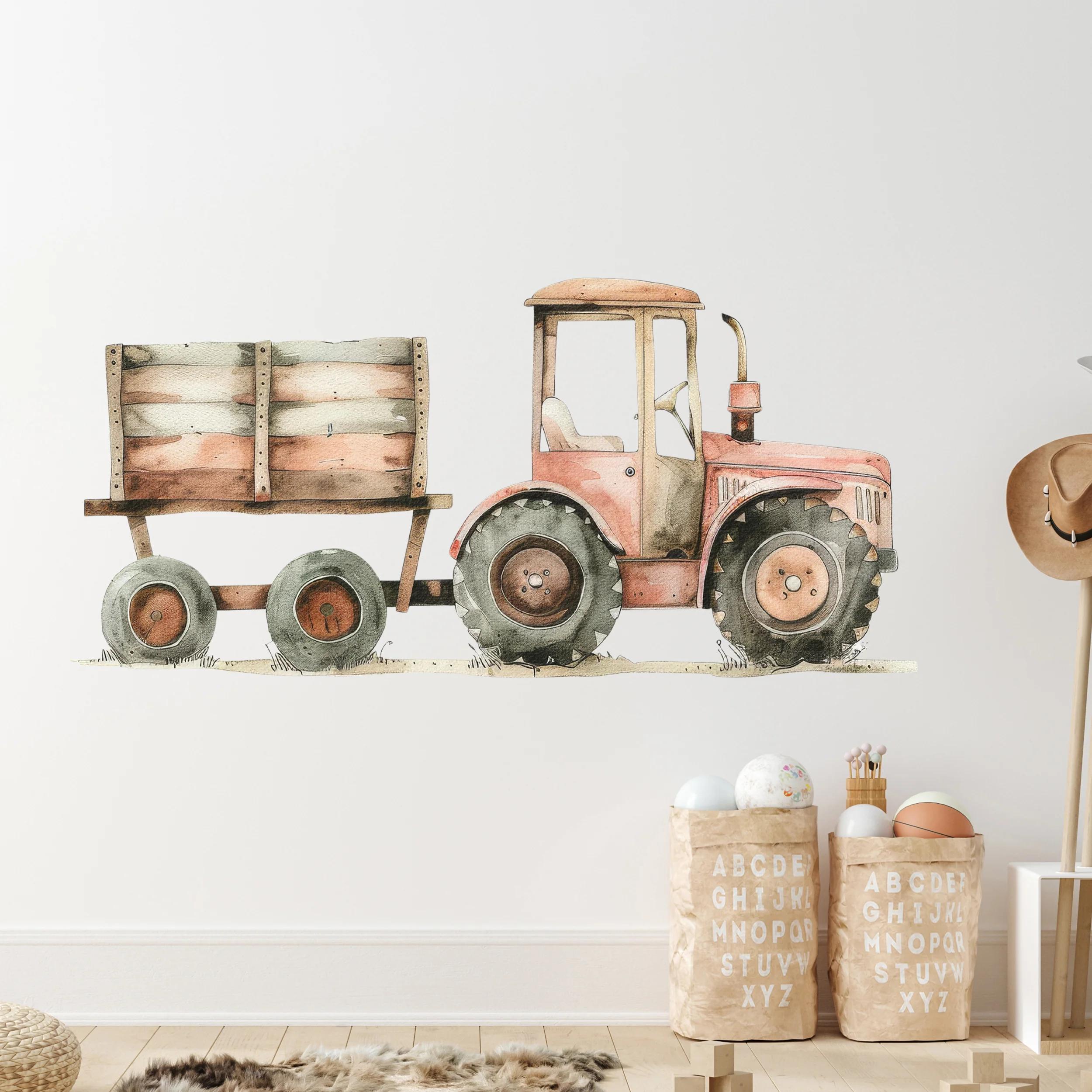 Wandtattoo Traktor - Für kleine Abenteurer - Image 3