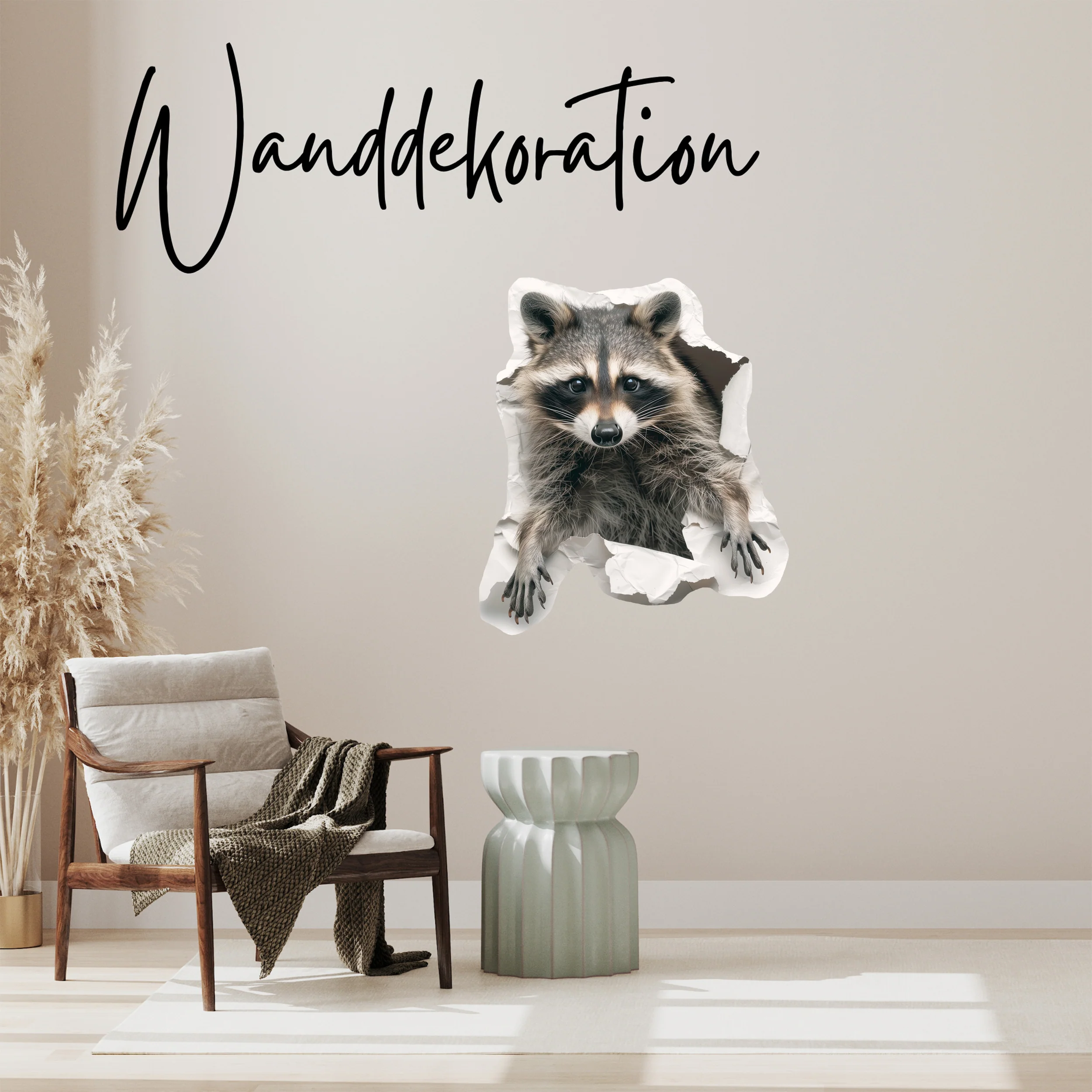 Wandtattoo Waschbär - Image 2