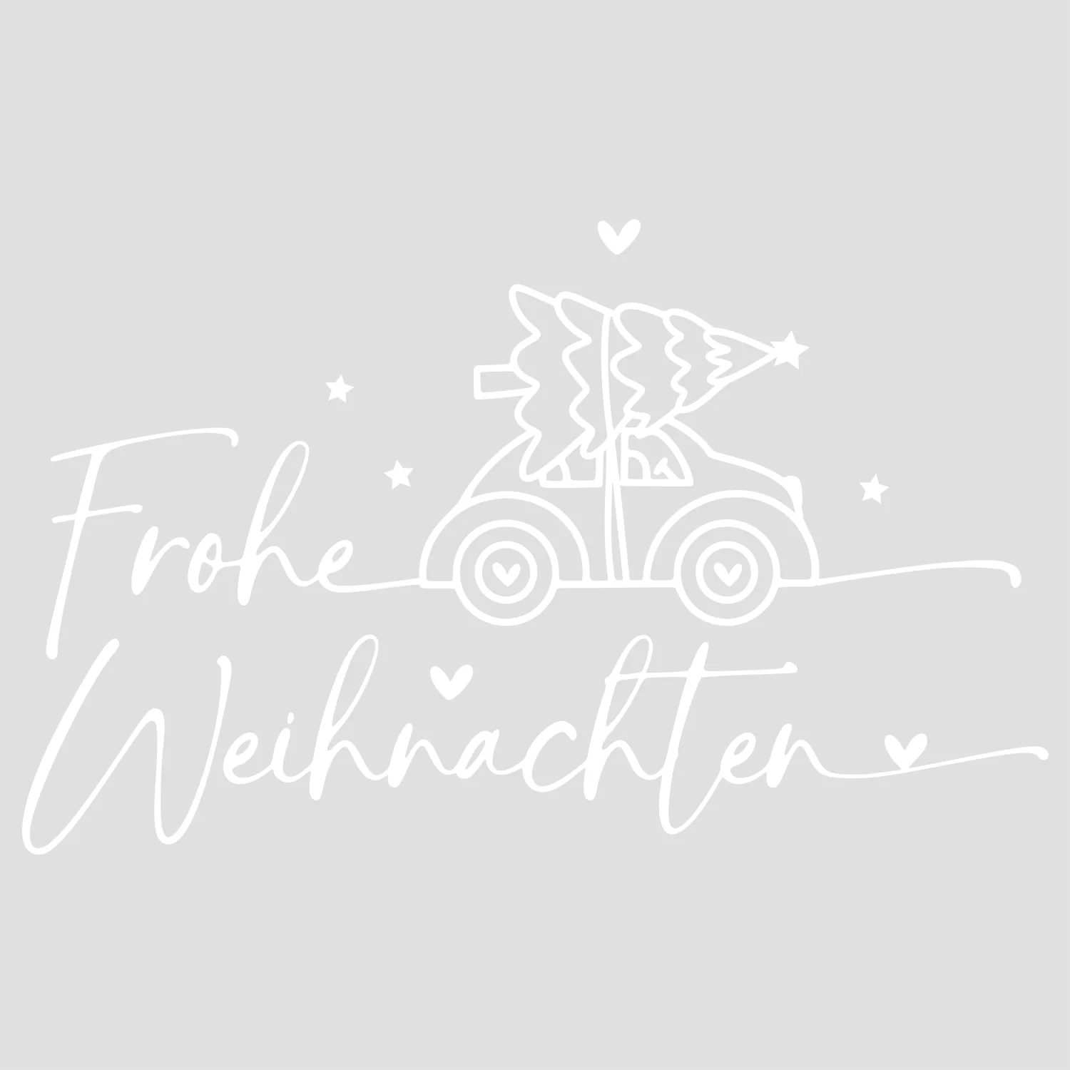 Wandtattoo Frohe Weihnachten - Image 3