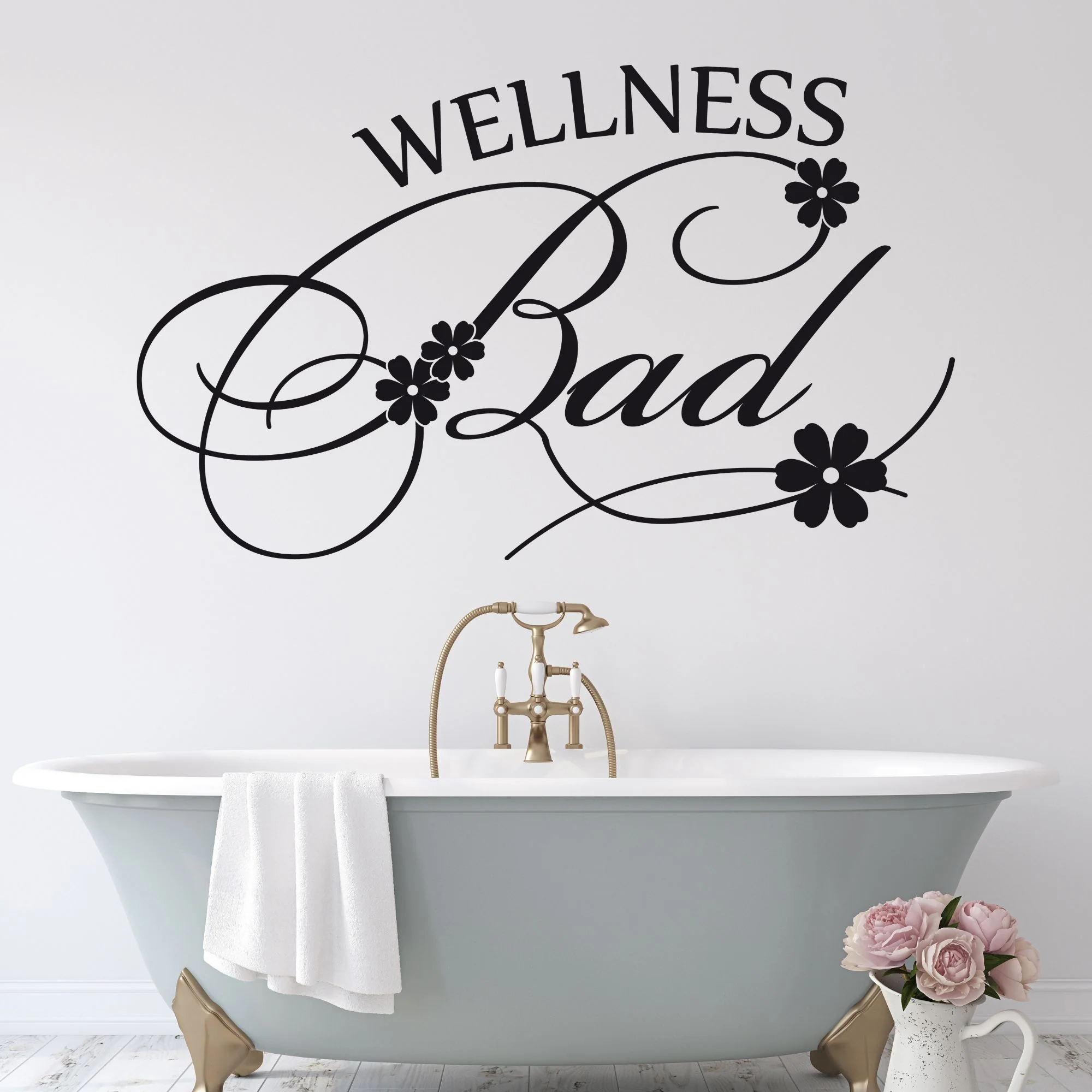 Wandtattoo „Wellness Bad“ - Image 3