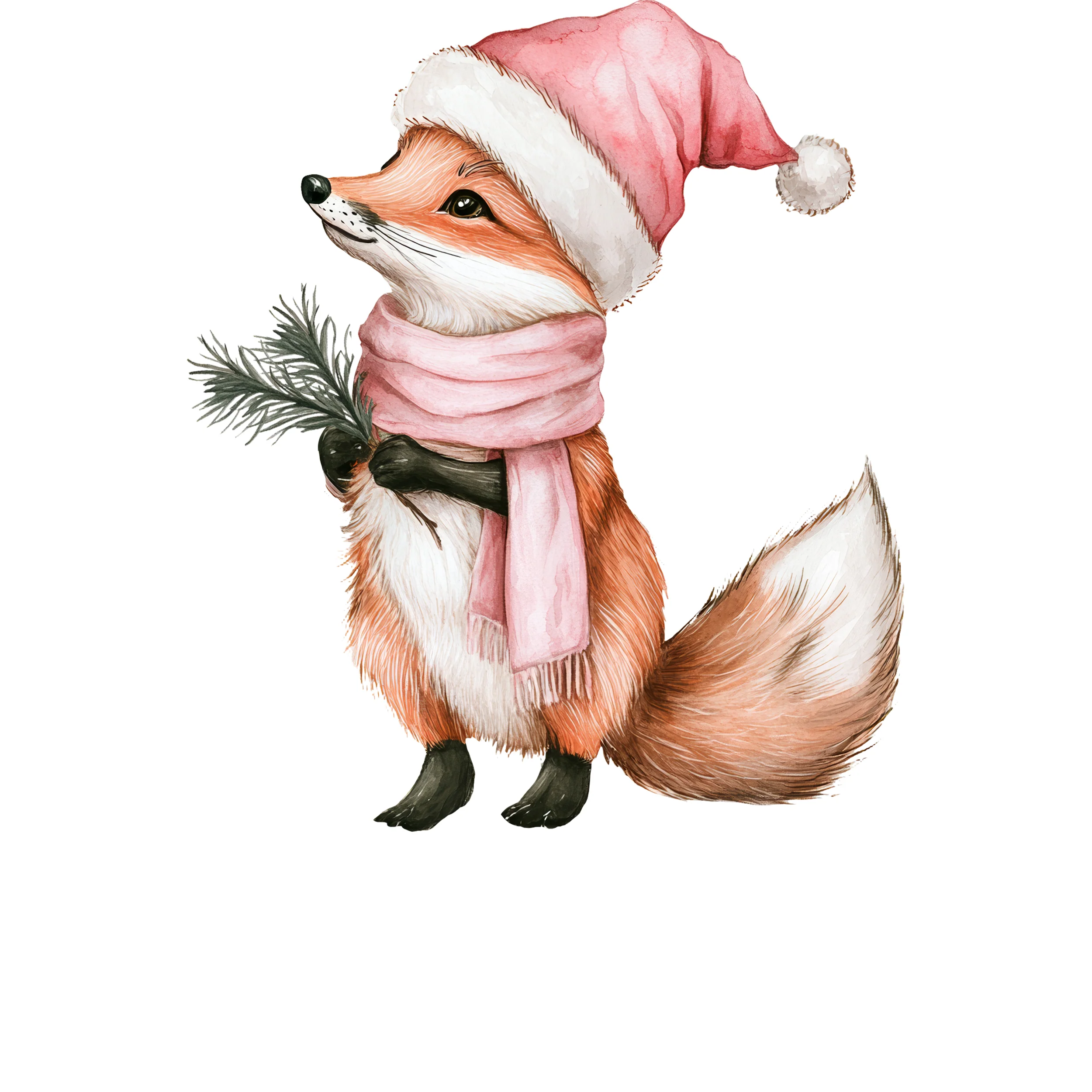 Weihnachtseinkaufstasche Fuchs - Fröhliche Feiertage mit Stil - Image 4