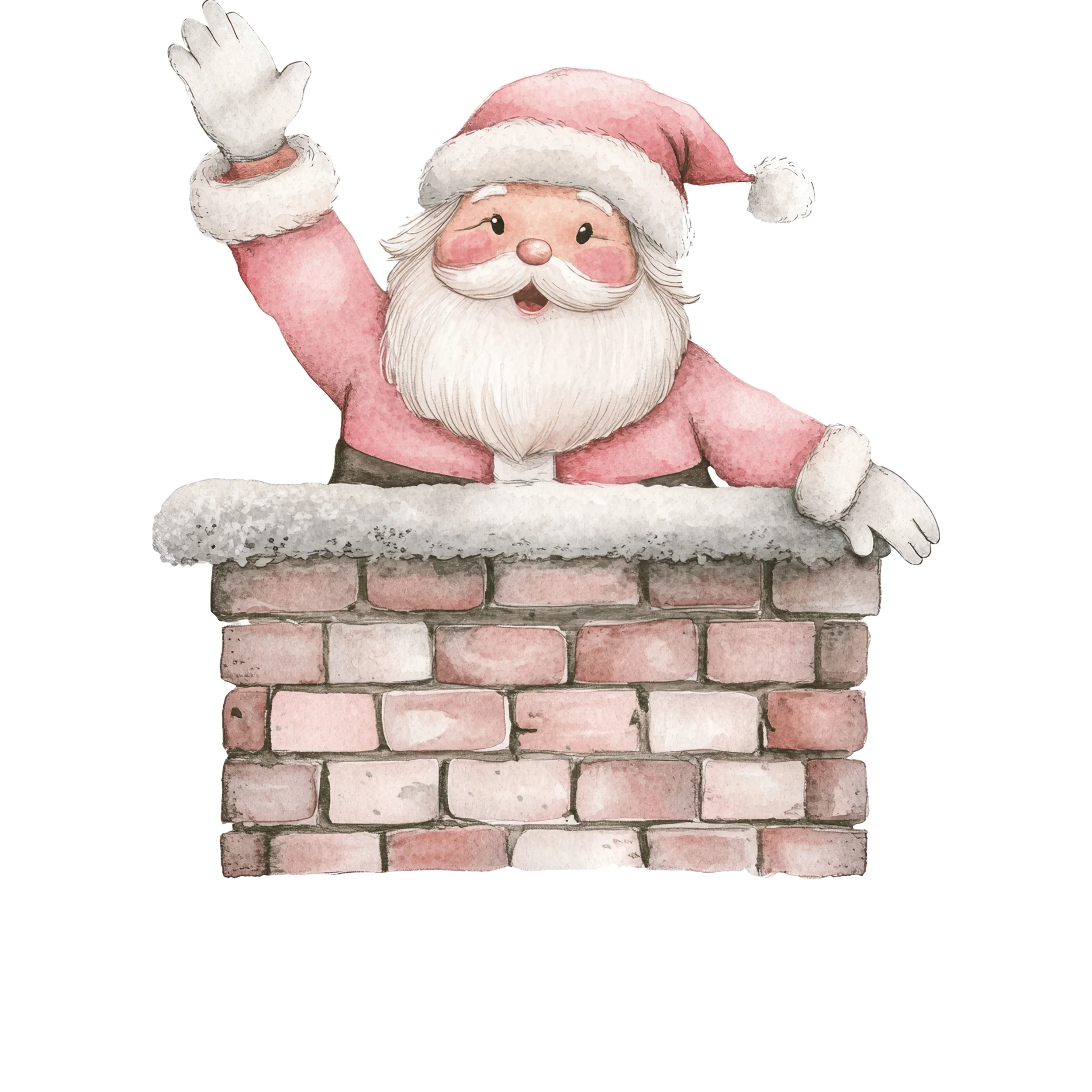 Weihnachtseinkaufstasche mit Weihnachtsmann - Fröhliche Feiertagsstimmung - Image 4