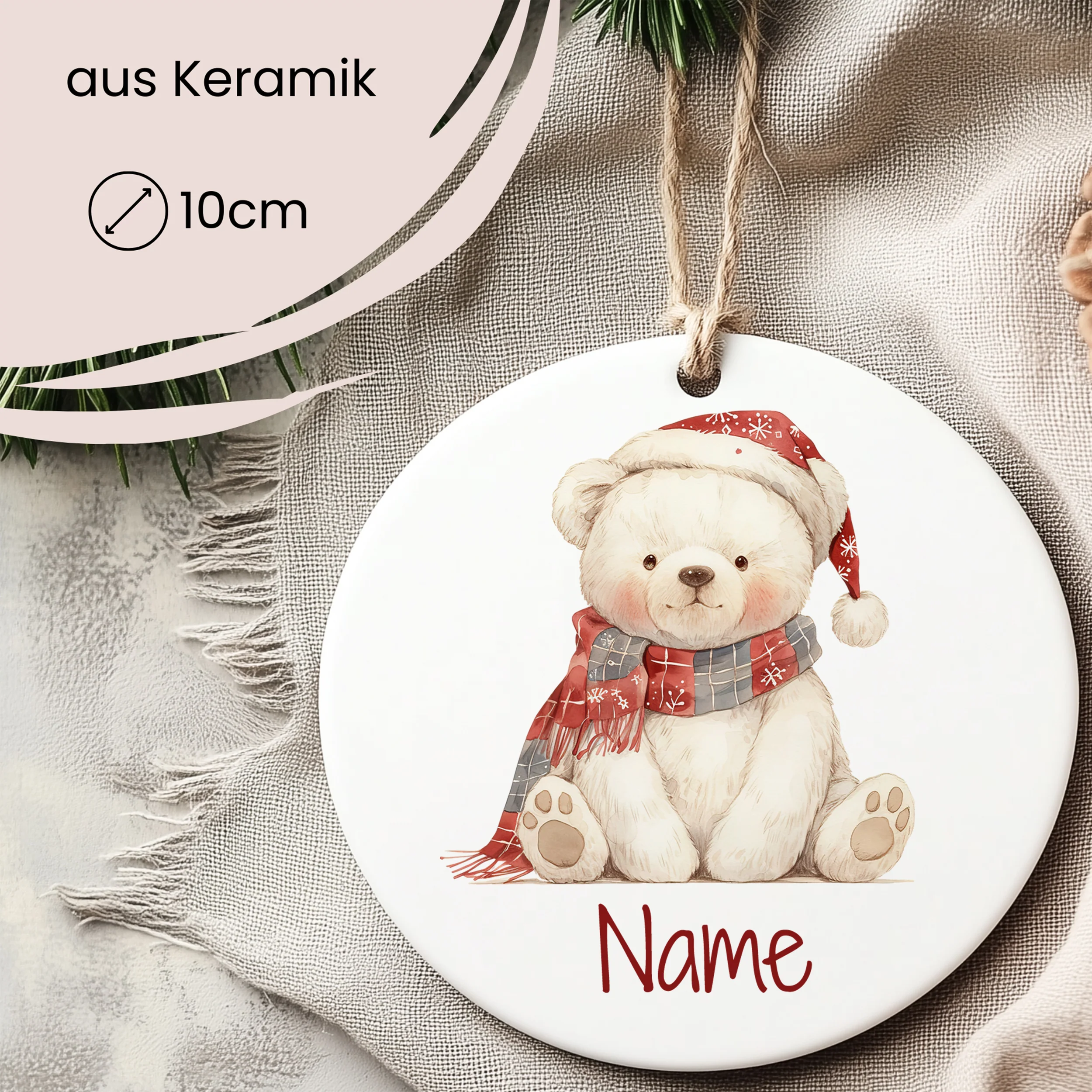 Weihnachtskugel Bär - Für eine zauberhafte Weihnachtszeit - Image 2