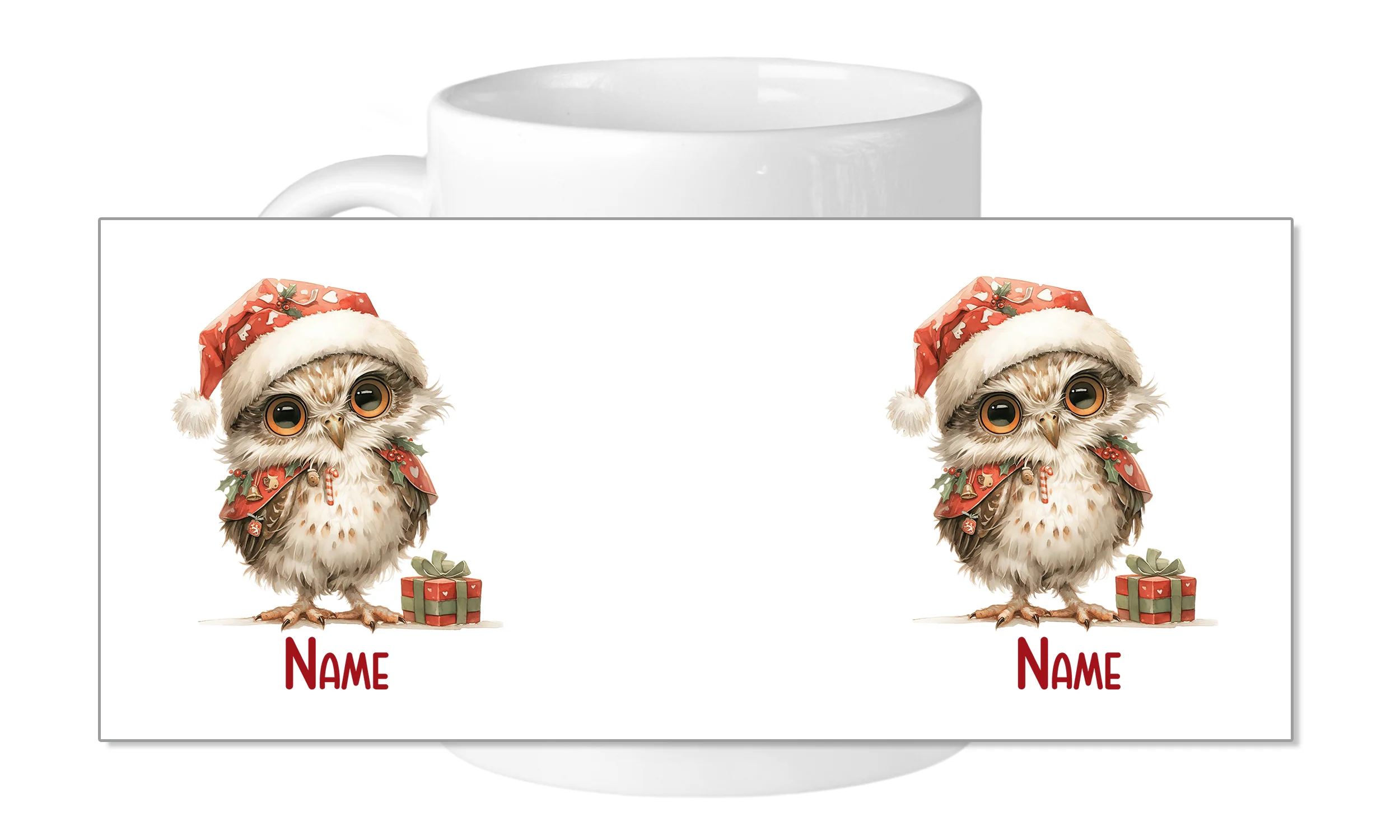 Weihnachtstasse Eule - Image 5
