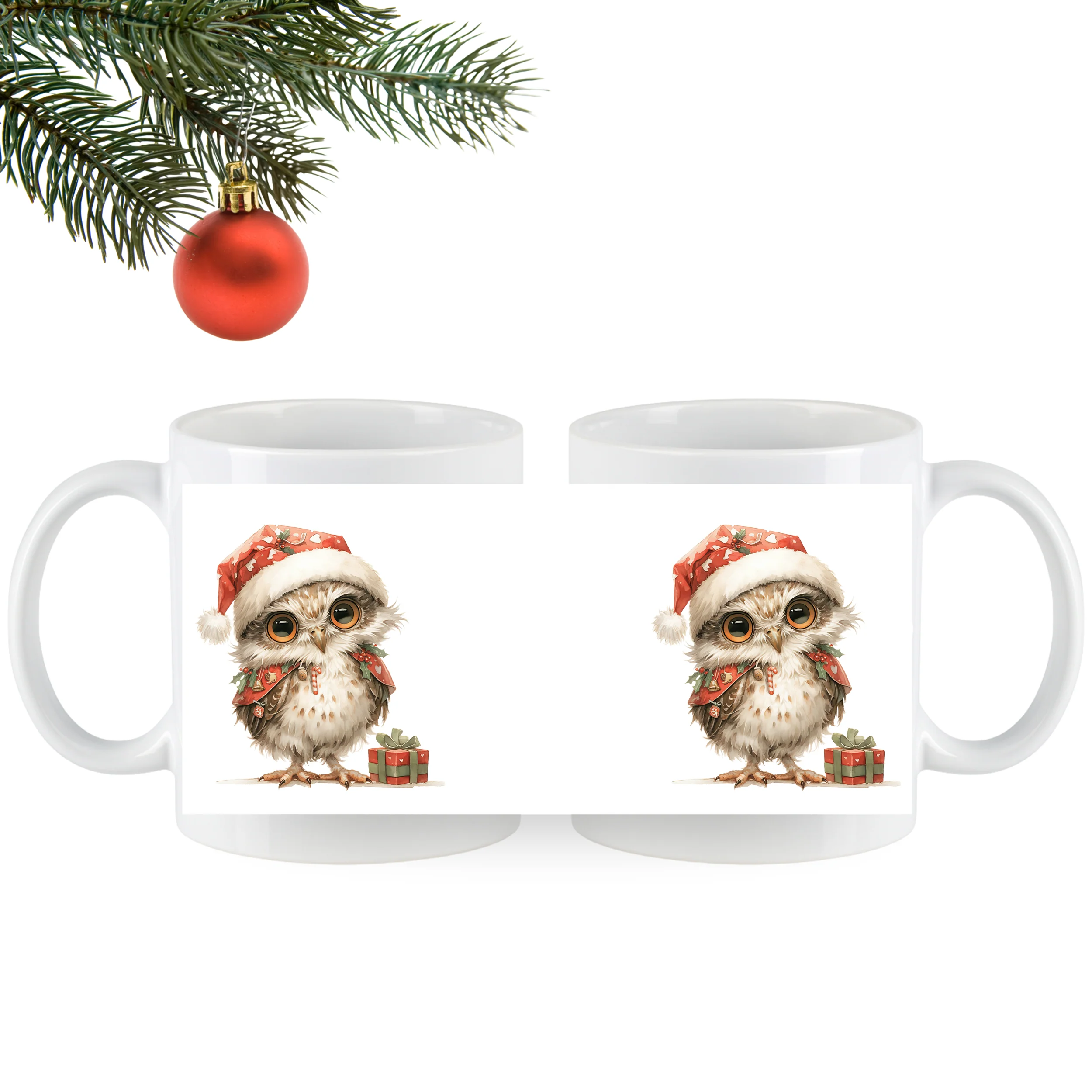 Weihnachtstasse Eule - Image 5