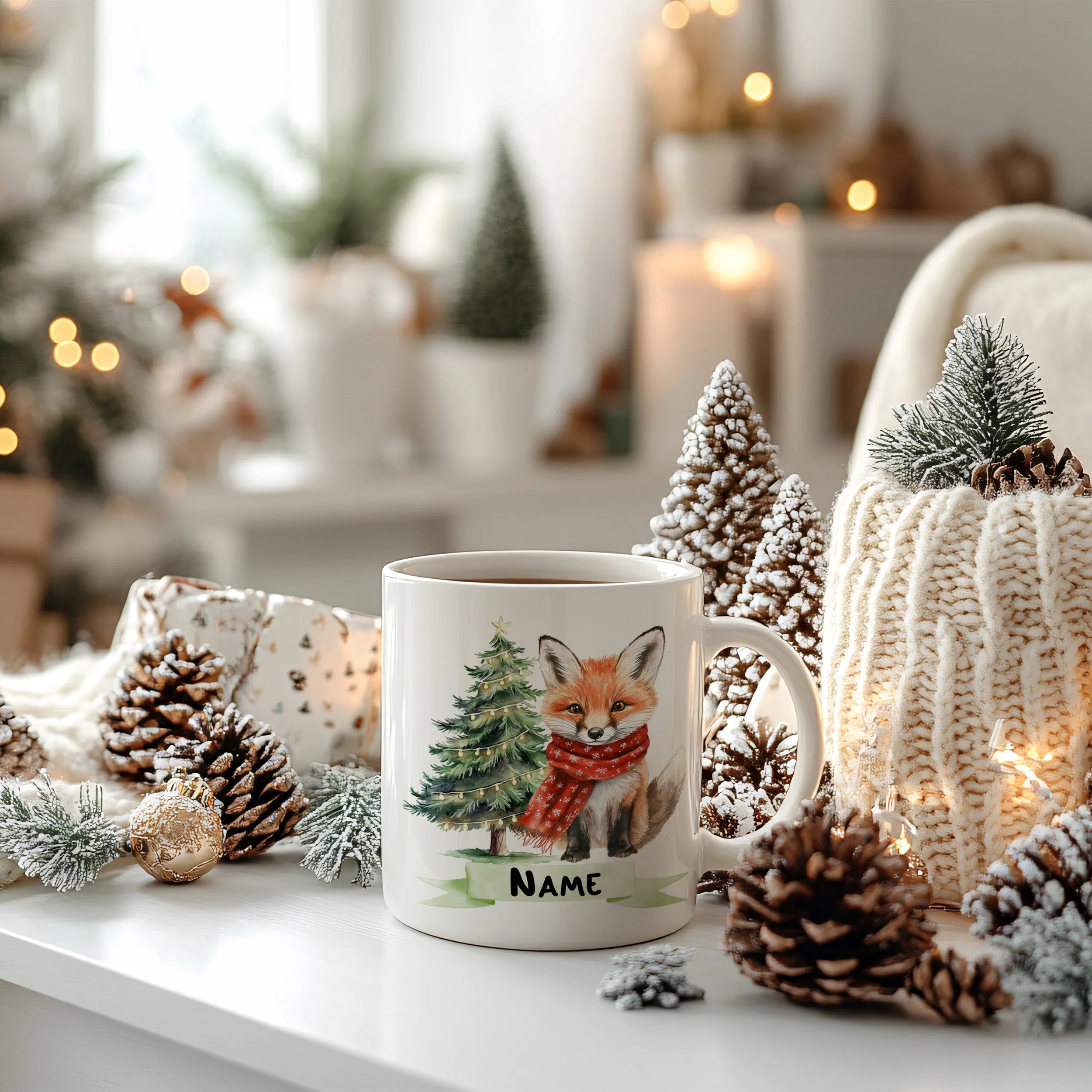 Weihnachtstasse Fuchs - Image 4