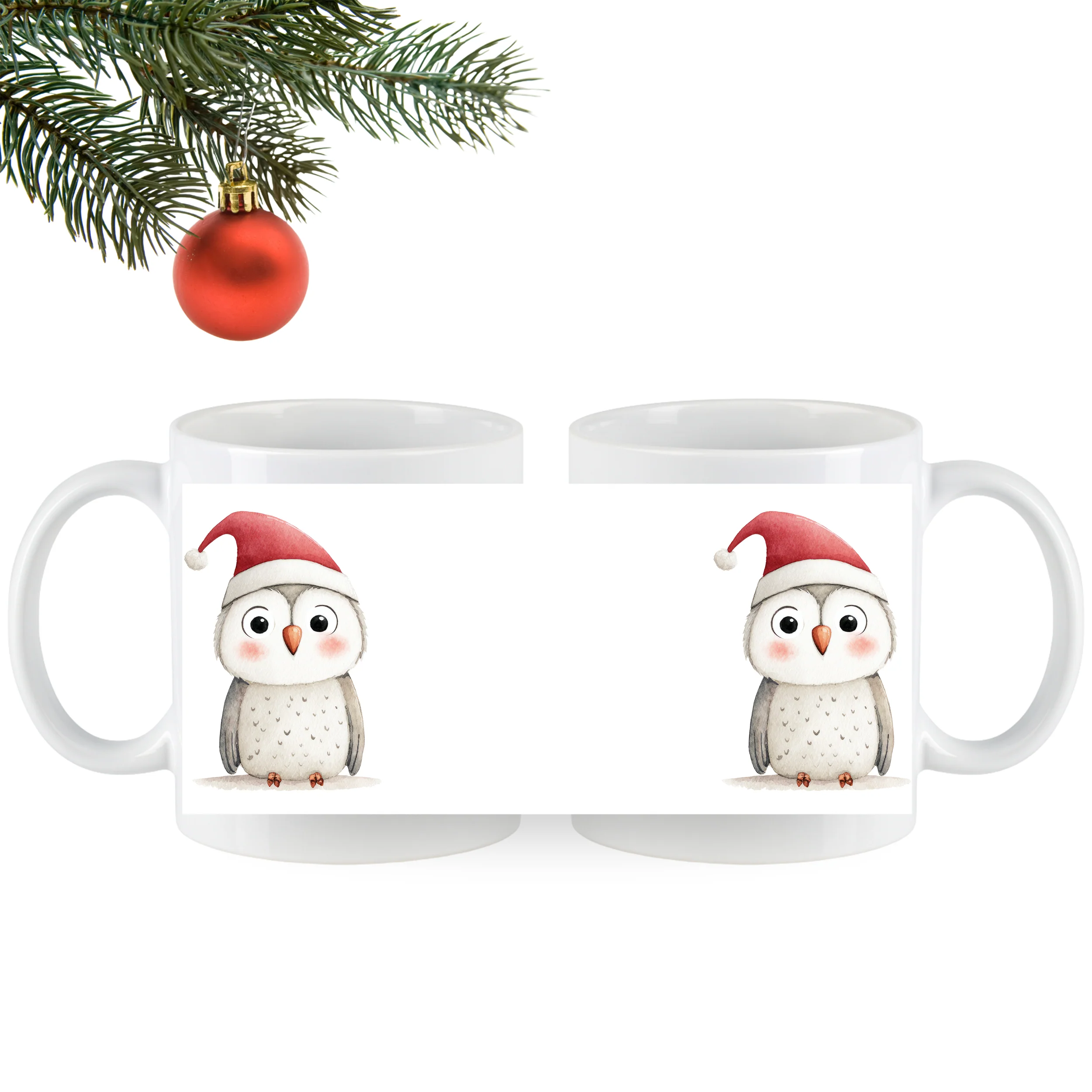 Weihnachtstasse mit Eule - Image 5