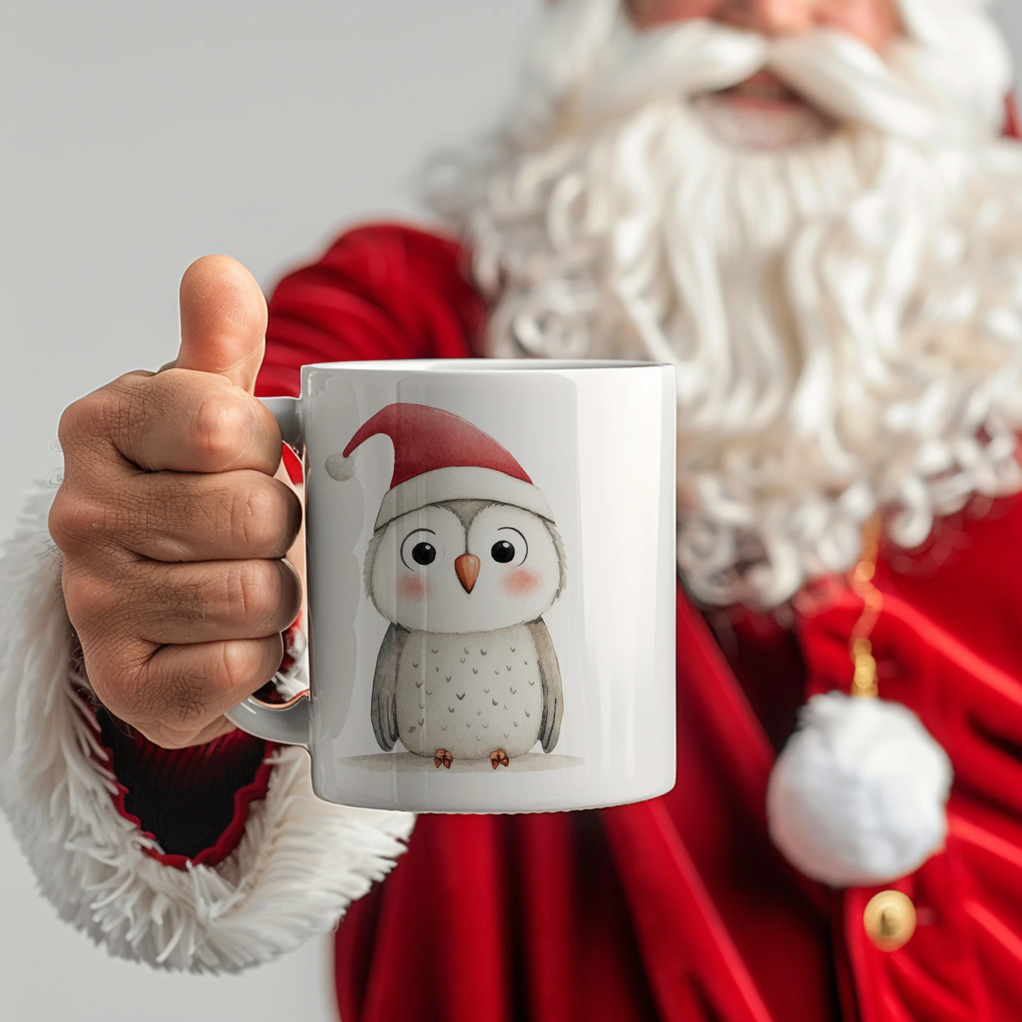 Weihnachtstasse mit Eule - Image 6