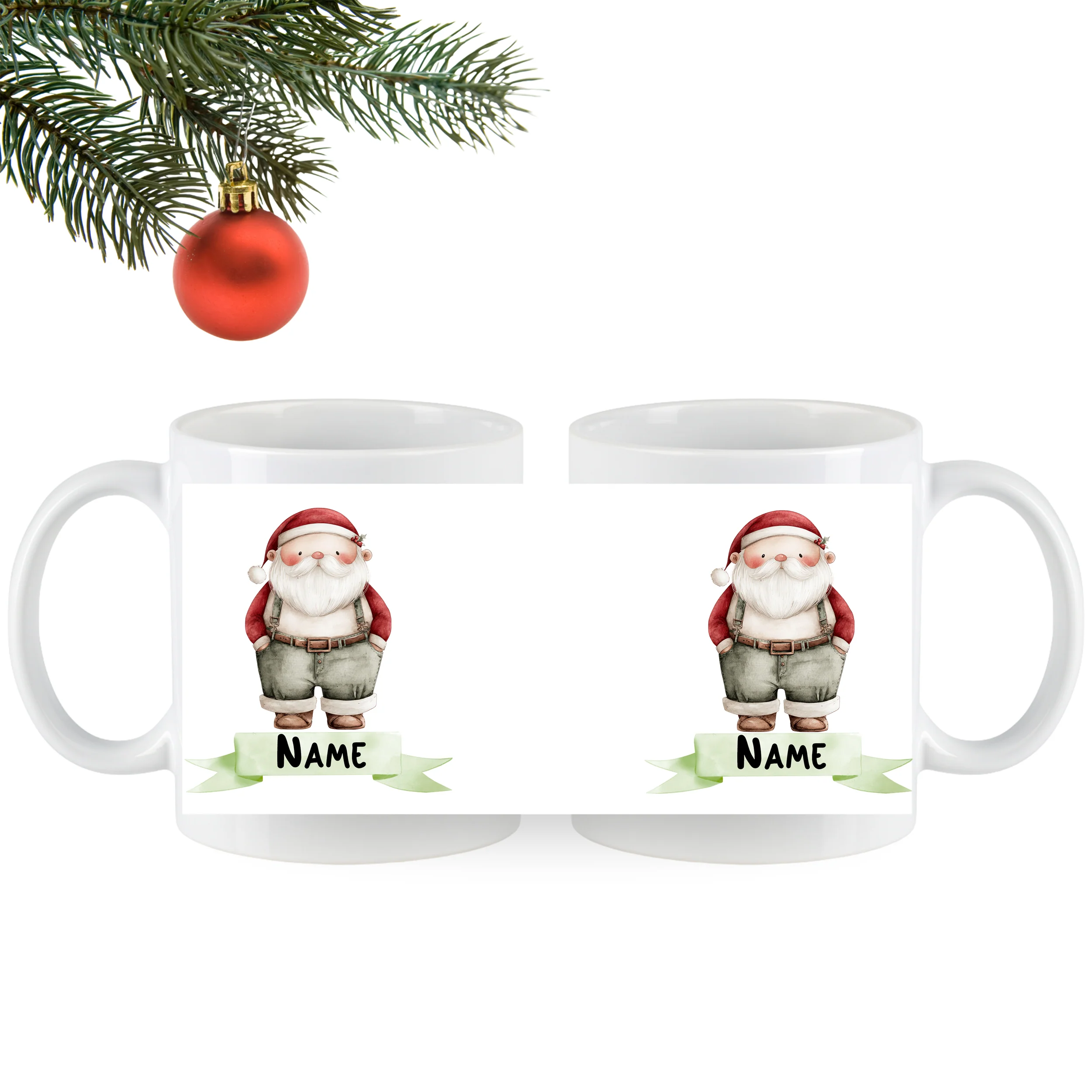 Weihnachtstasse mit fröhlichem Weihnachtsmann - Image 5