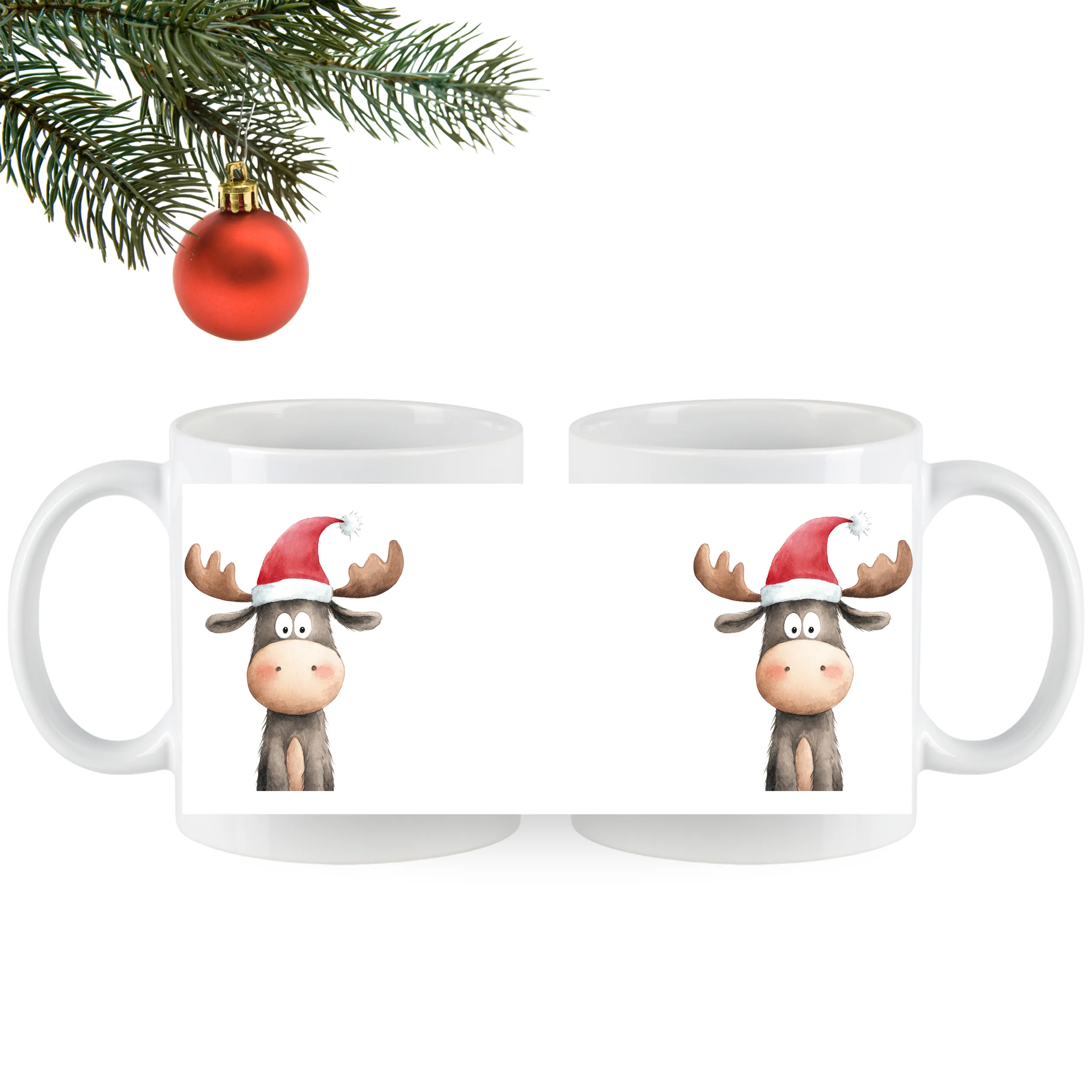 Weihnachtstasse mit Rentier - Image 5