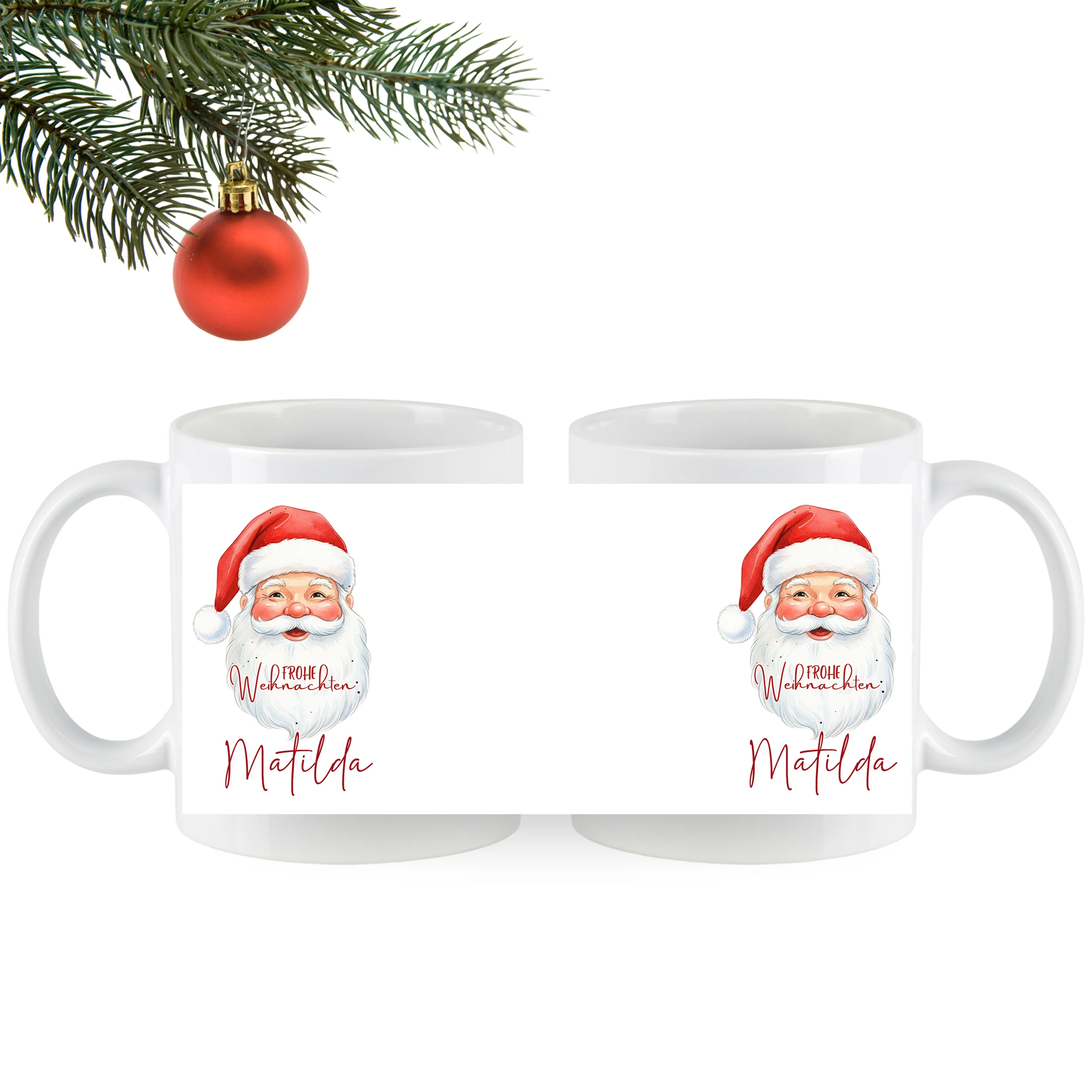 Weihnachtstasse mit Weihnachtsmann - Image 5