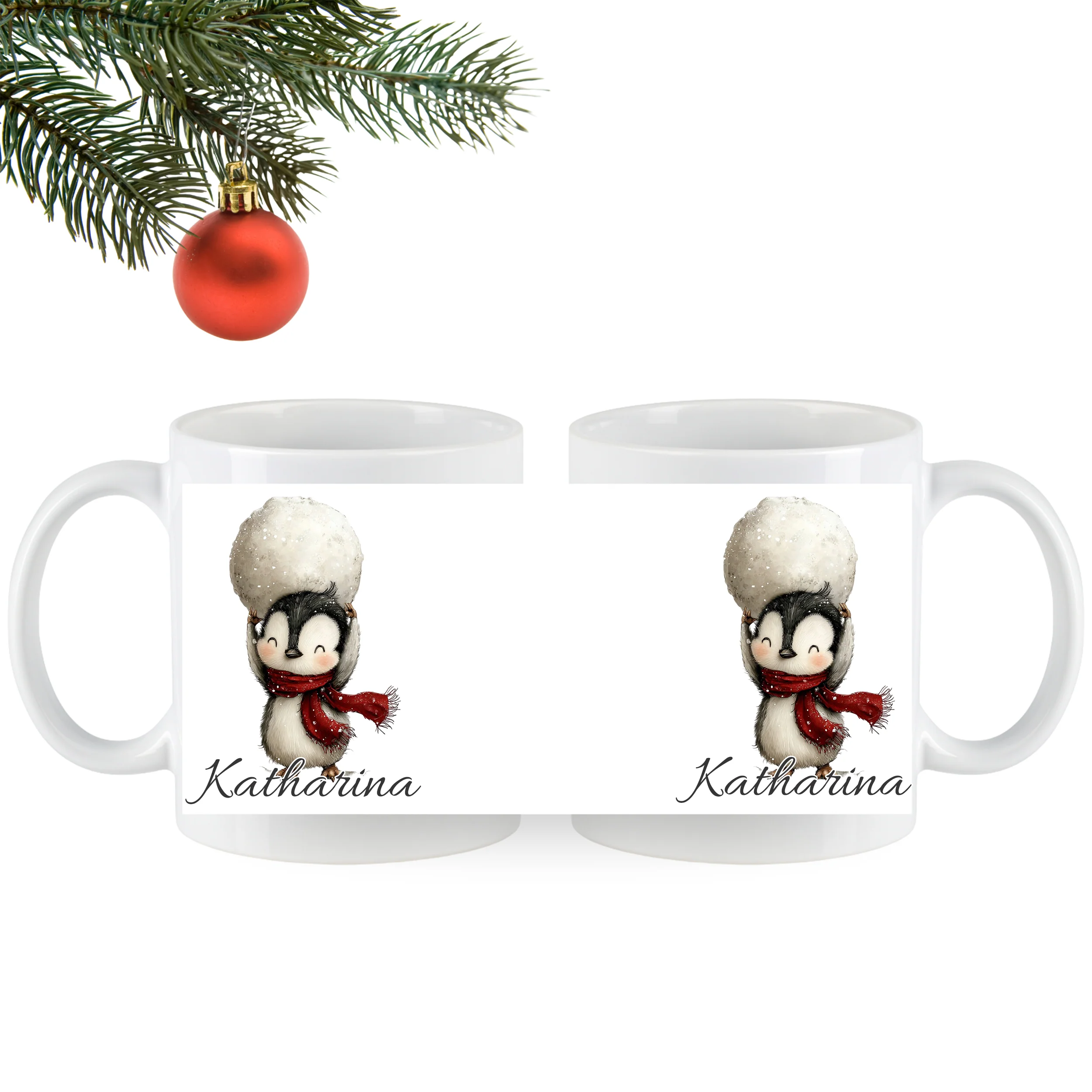Weihnachtstasse Pinguin - Image 5