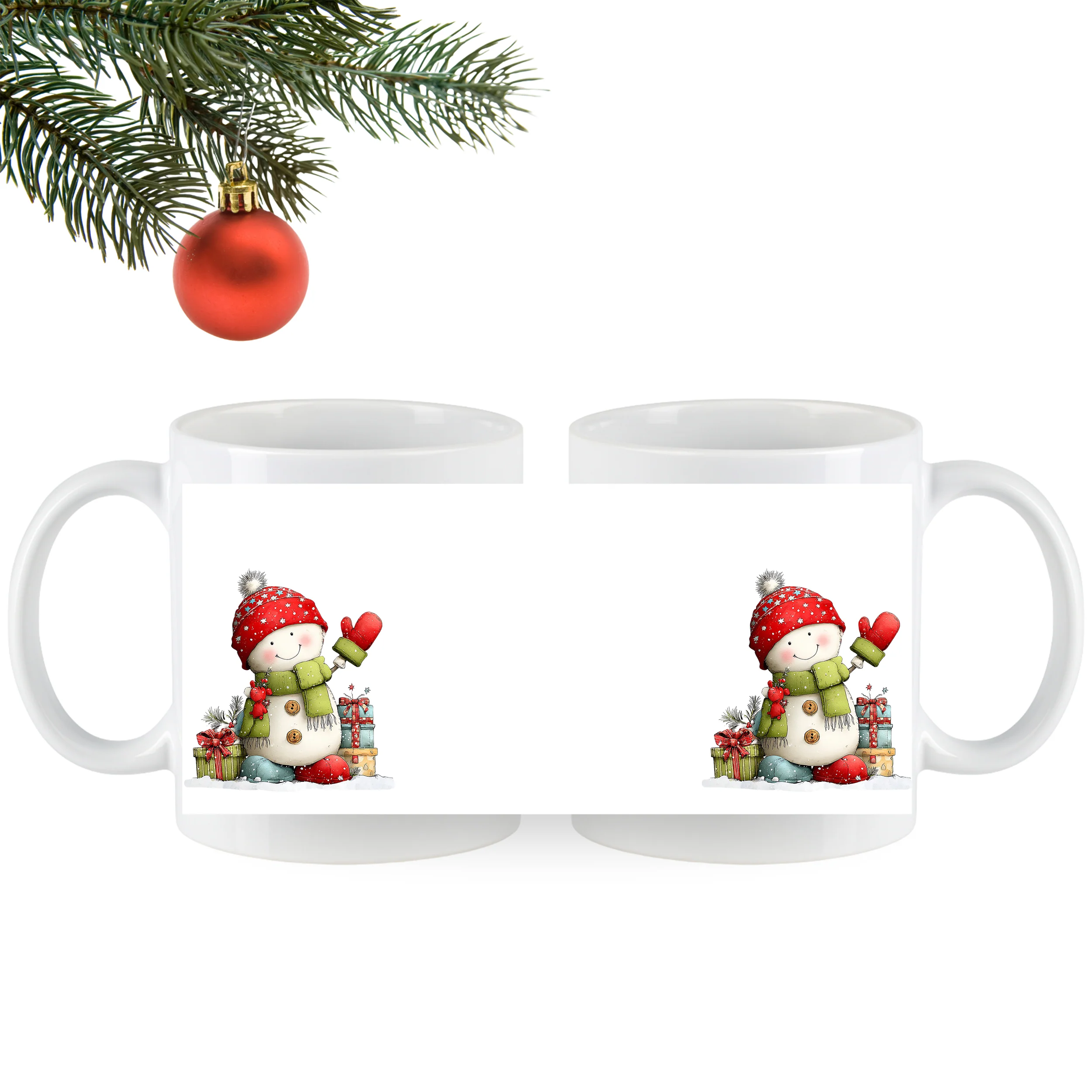 Weihnachtstasse Schneemann - Image 5
