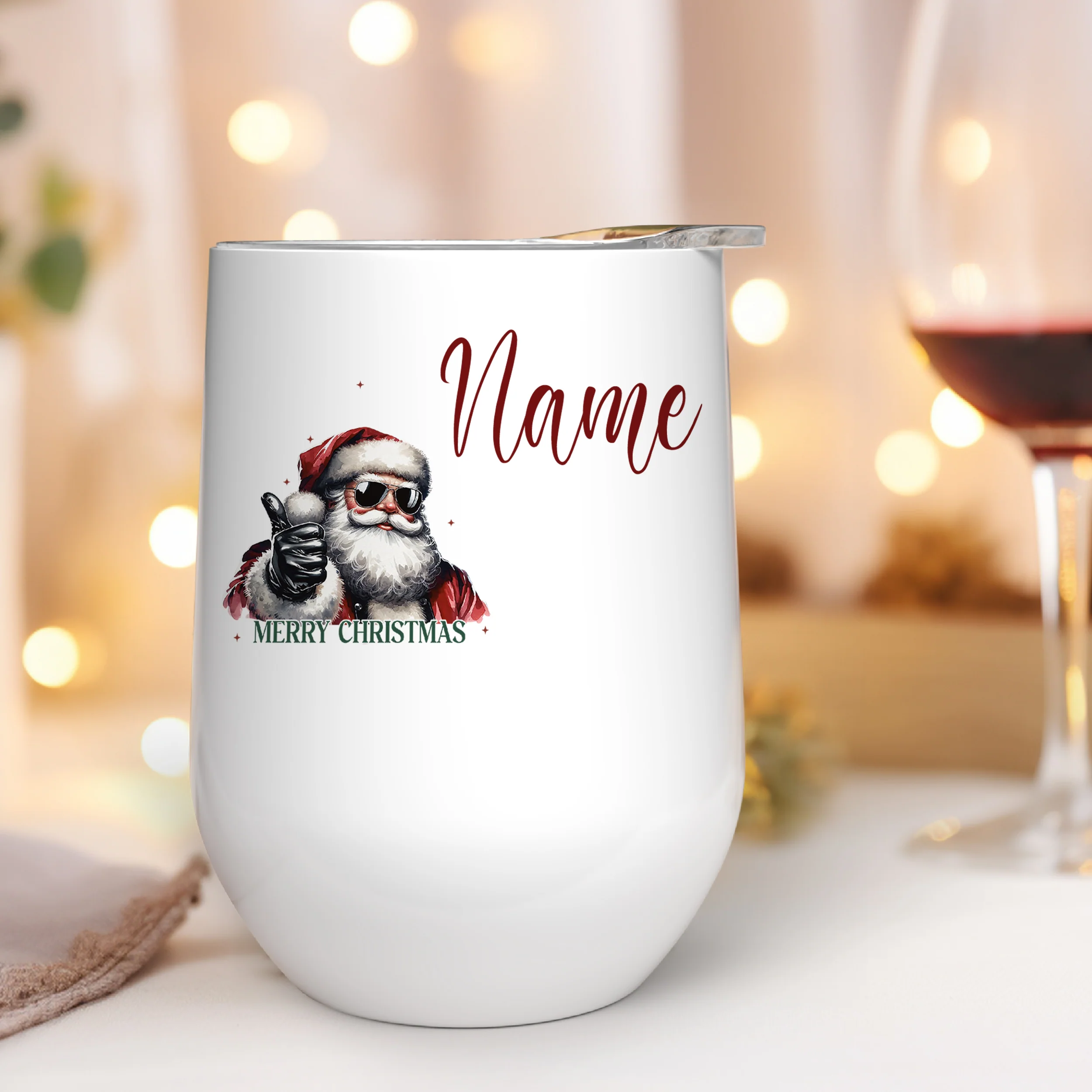 Weinbecher mit Weihnachtsmann - Image 2