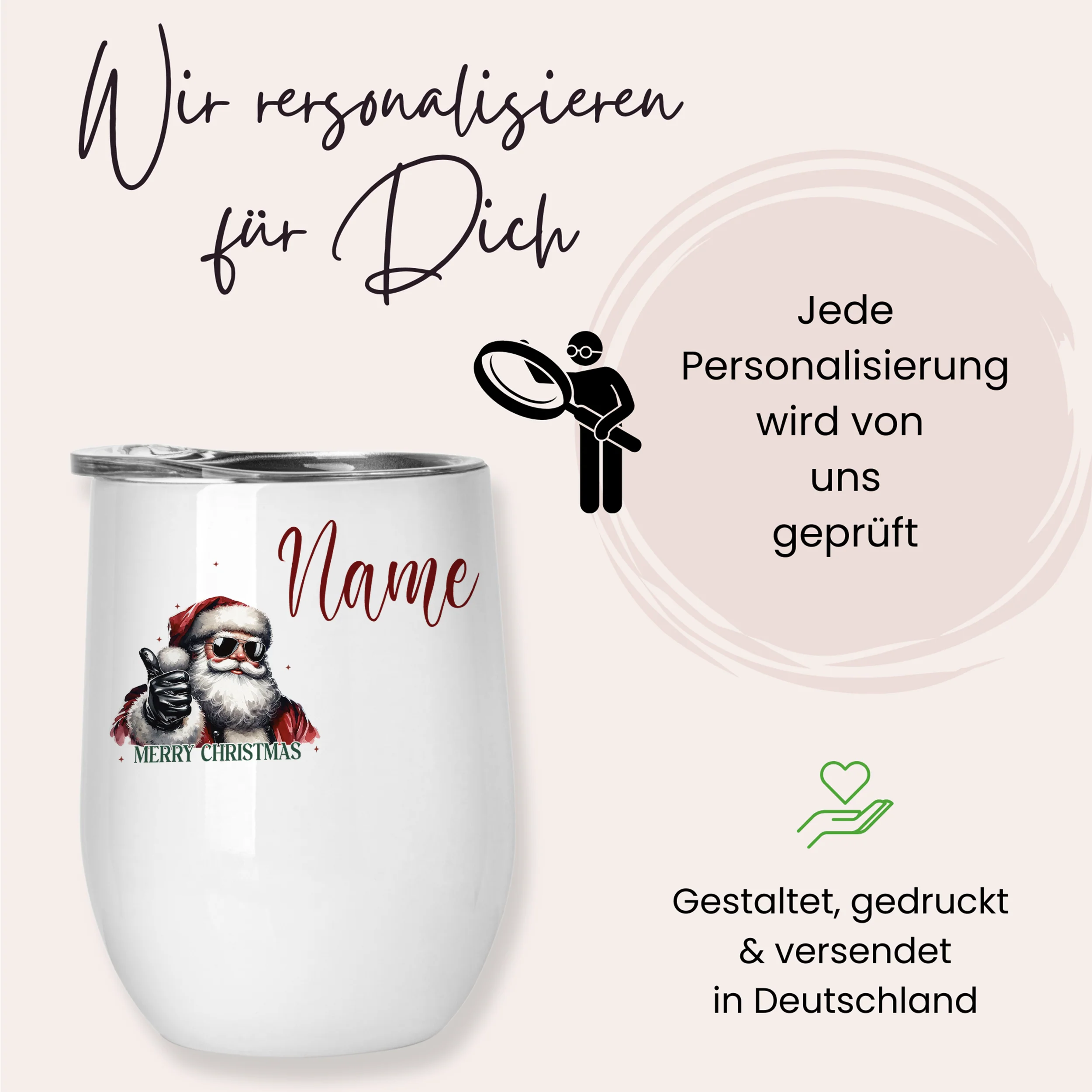 Weinbecher mit Weihnachtsmann - Image 5
