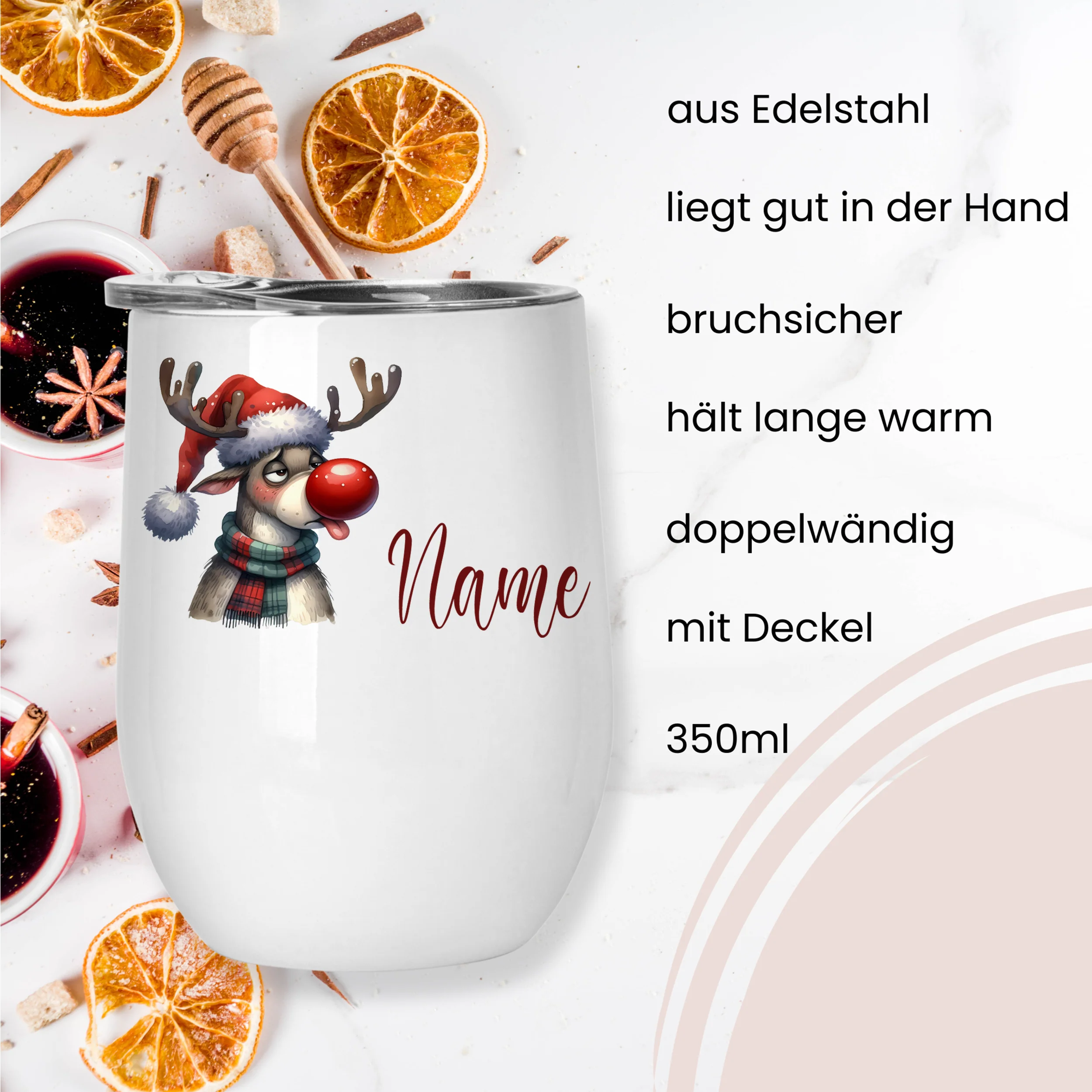 Weinbecher Rentier - Image 3
