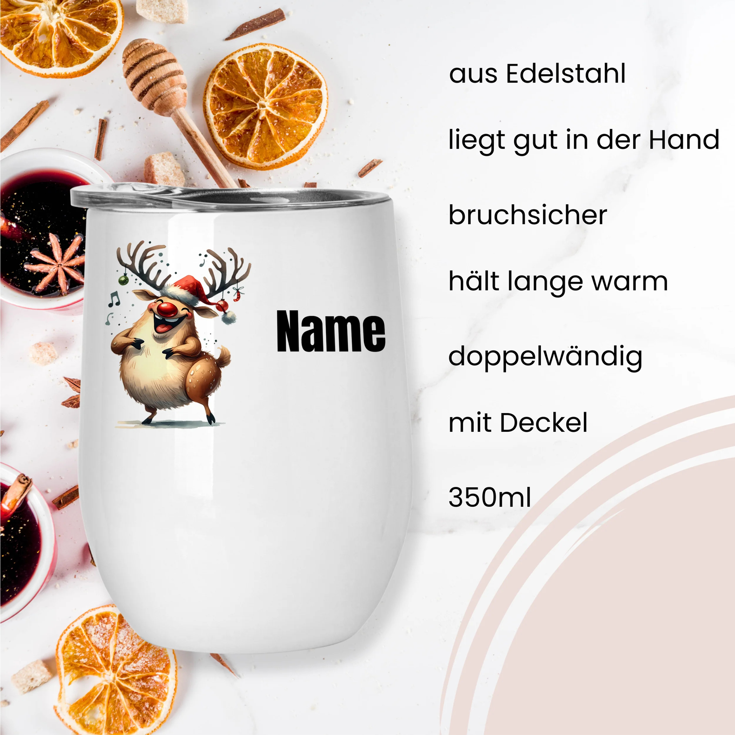 Weinbecher Rentier - Image 3