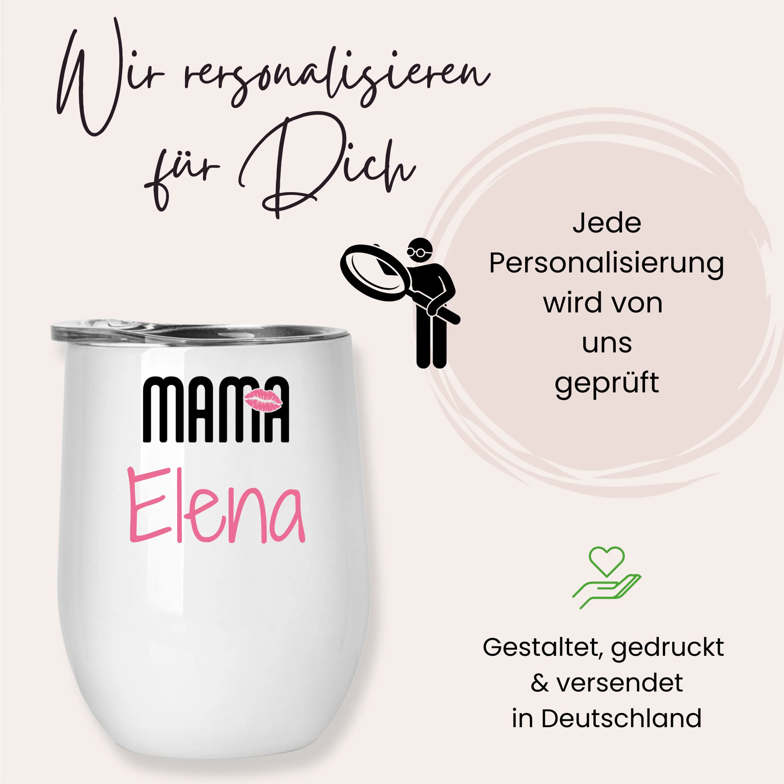 Weinbecher Set für Mama und Papa - Ein liebevolles Geschenk - Image 5