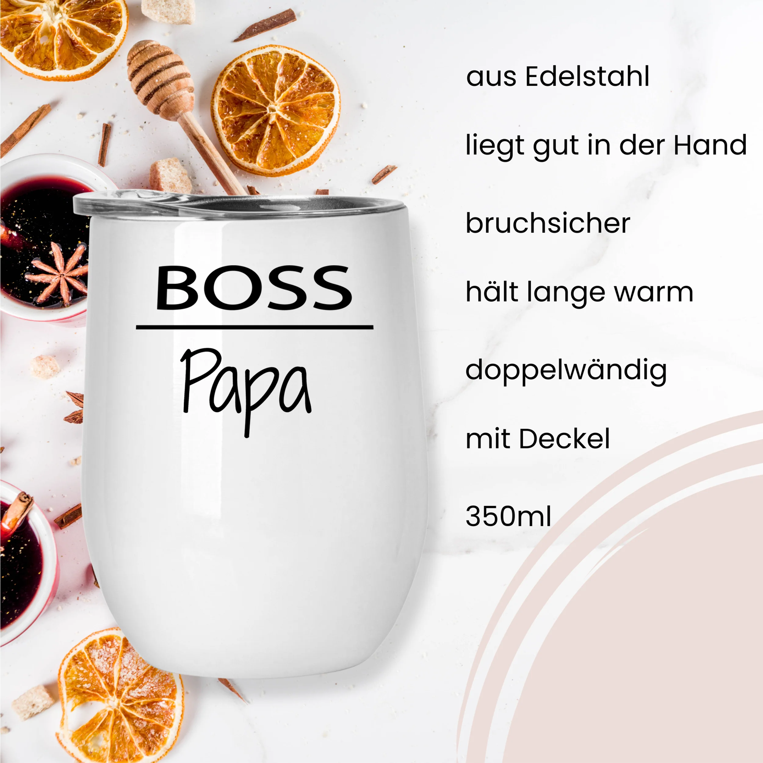 Weinbecher Set mit besonderen Botschaften - Für die besten Eltern - Image 2