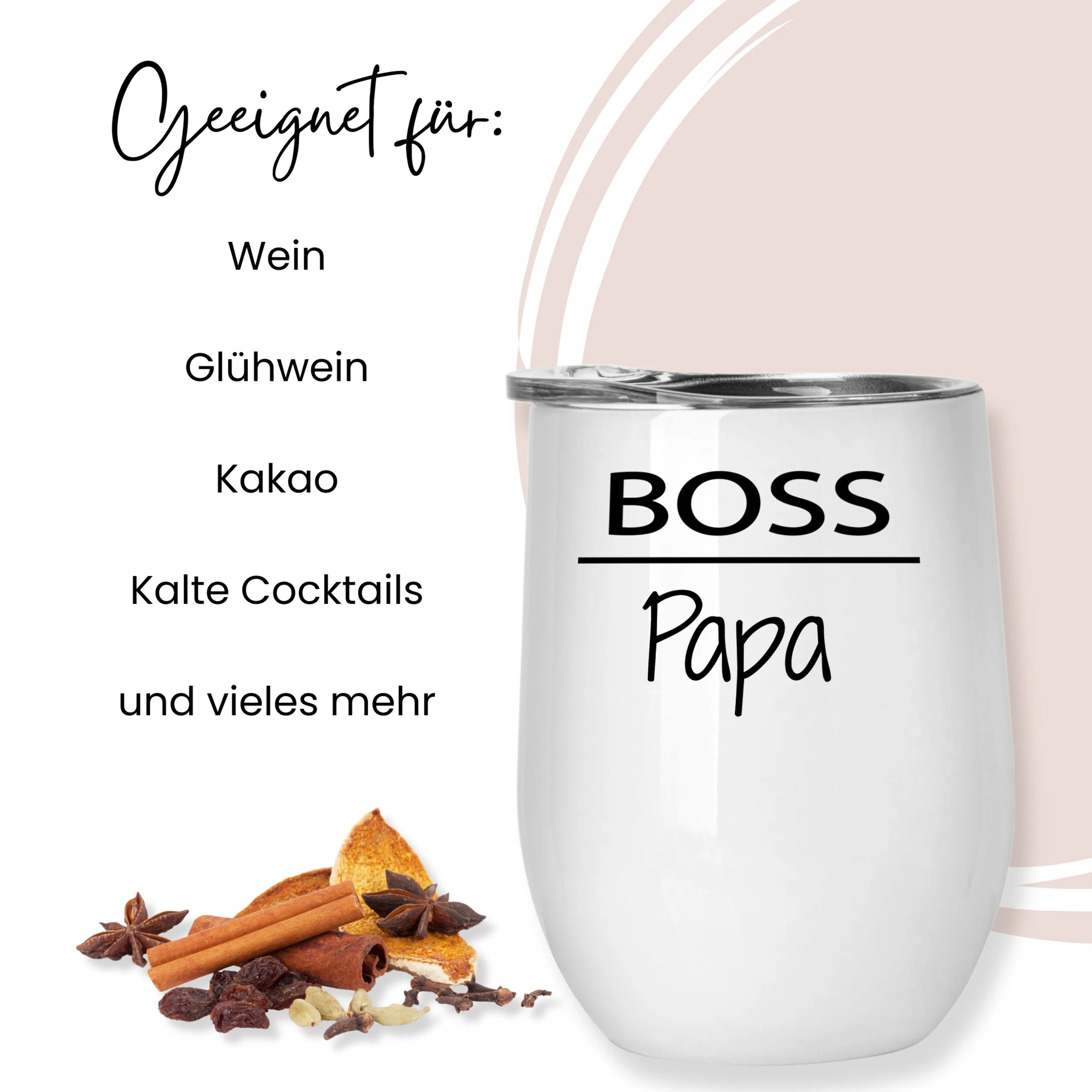 Weinbecher Set mit besonderen Botschaften - Für die besten Eltern - Image 3