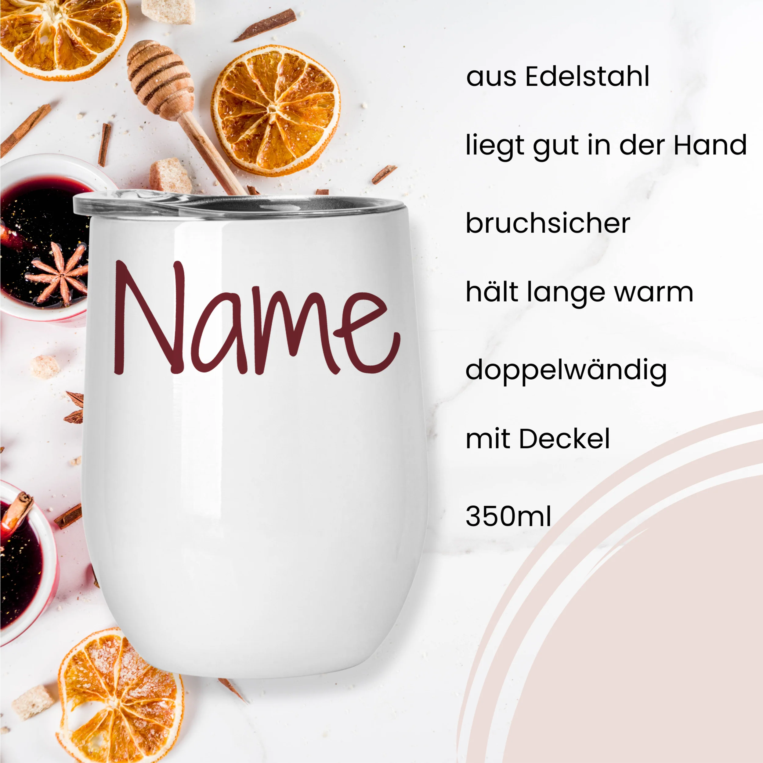 Weinbecher Set mit Namen - Für besondere Momente - Image 2