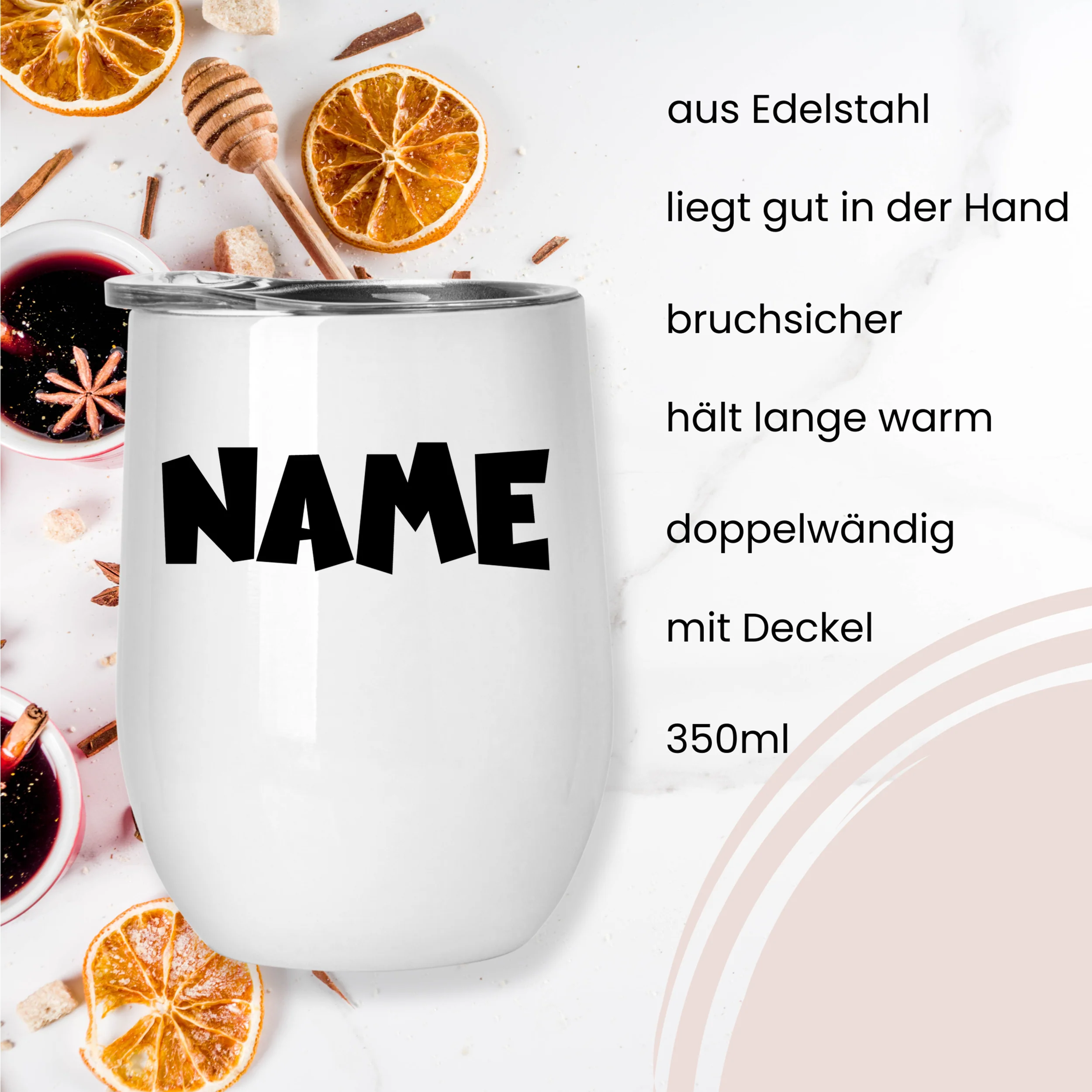 Weinbecher Set mit Namen - Perfekt für gemeinsame Momente - Image 2