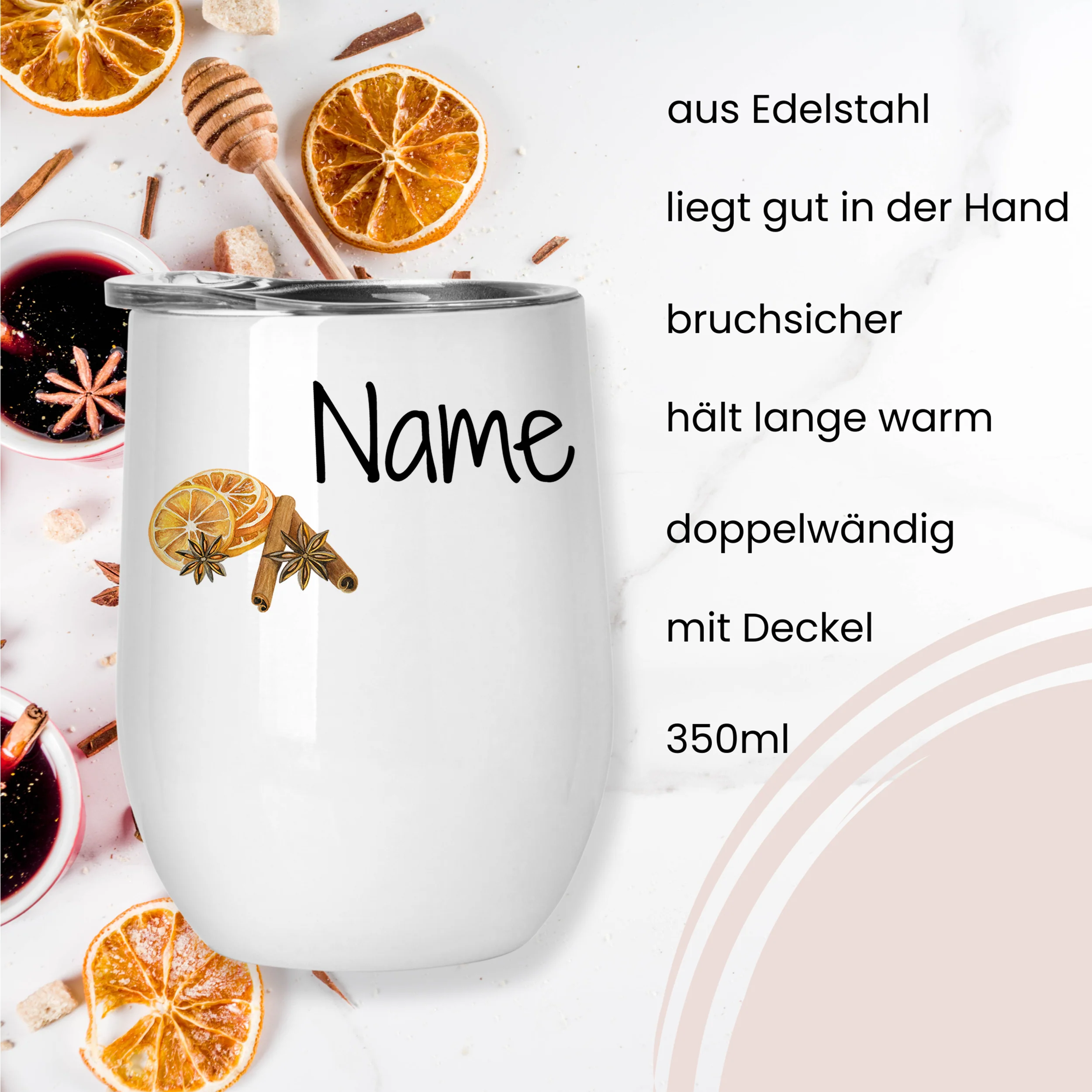 Weinbecher Set mit personalisierbarem Namen - Besondere Momente feiern - Image 2